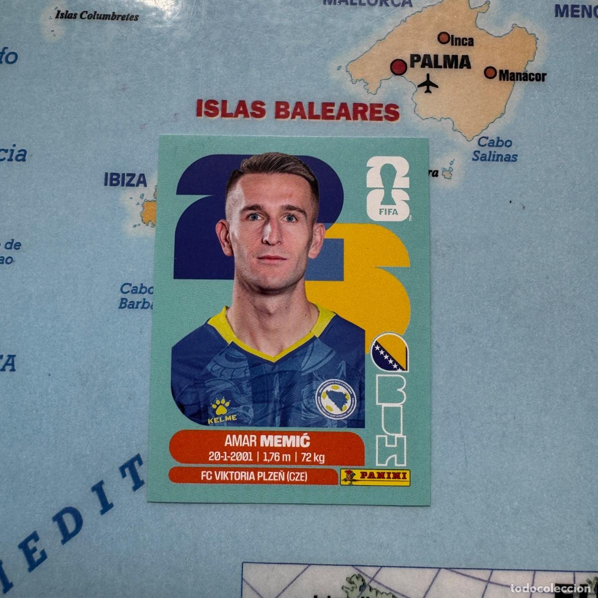 Cromos de F&uacute;tbol: Bosnia numero 16 cromo panini Mundial Fifa World Cup 2026
