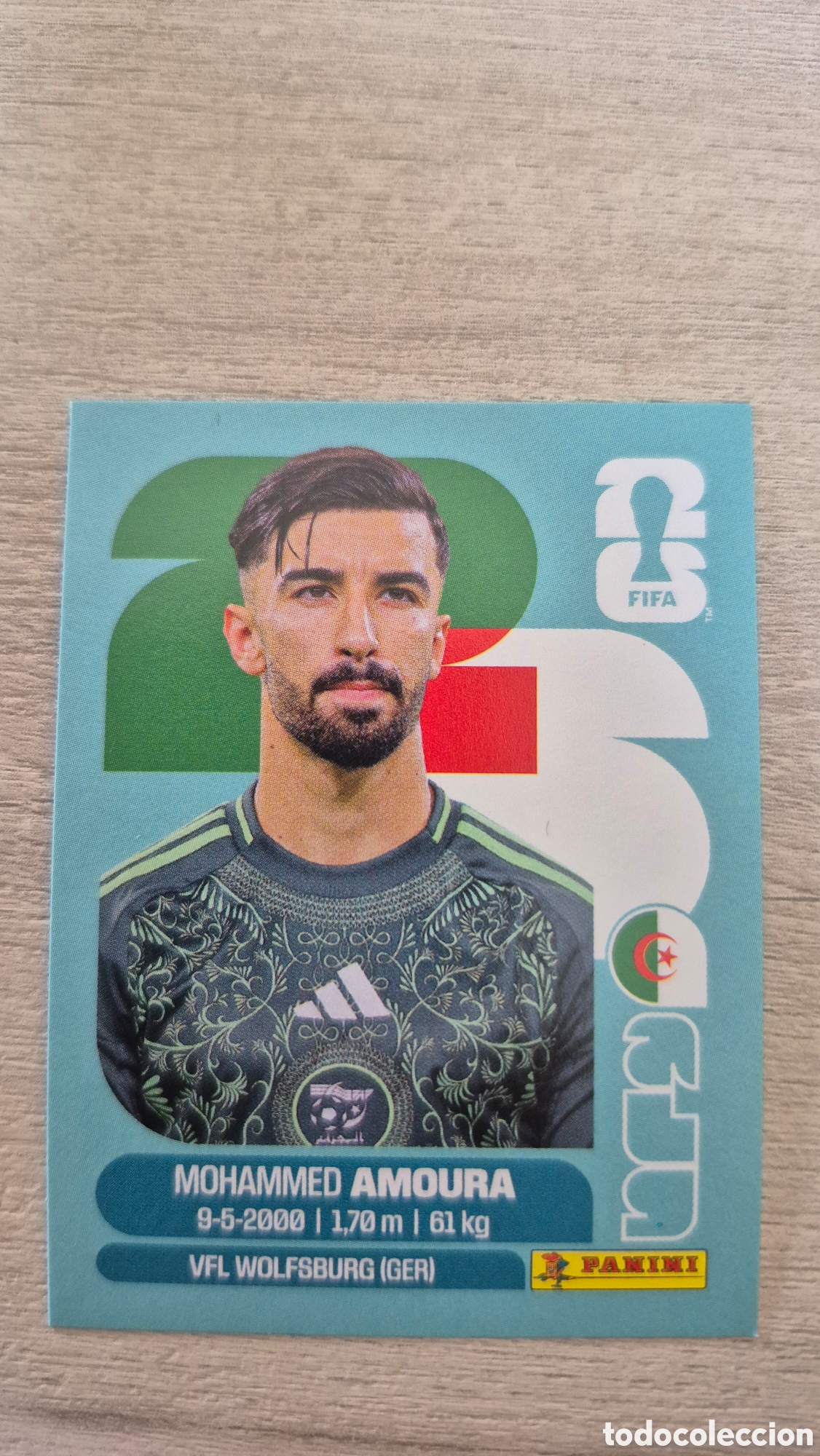 Cromos de F&uacute;tbol: ALG20 Amoura FIFA World Cup 2026