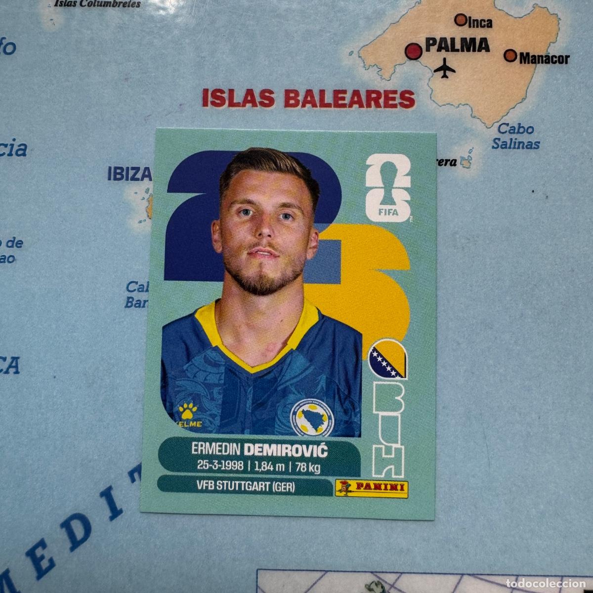 Cromos de F&uacute;tbol: Bosnia numero 17 cromo panini Mundial Fifa World Cup 2026