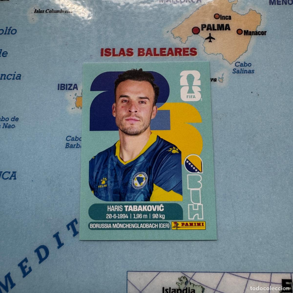 Cromos de F&uacute;tbol: Bosnia numero 20 cromo panini Mundial Fifa World Cup 2026