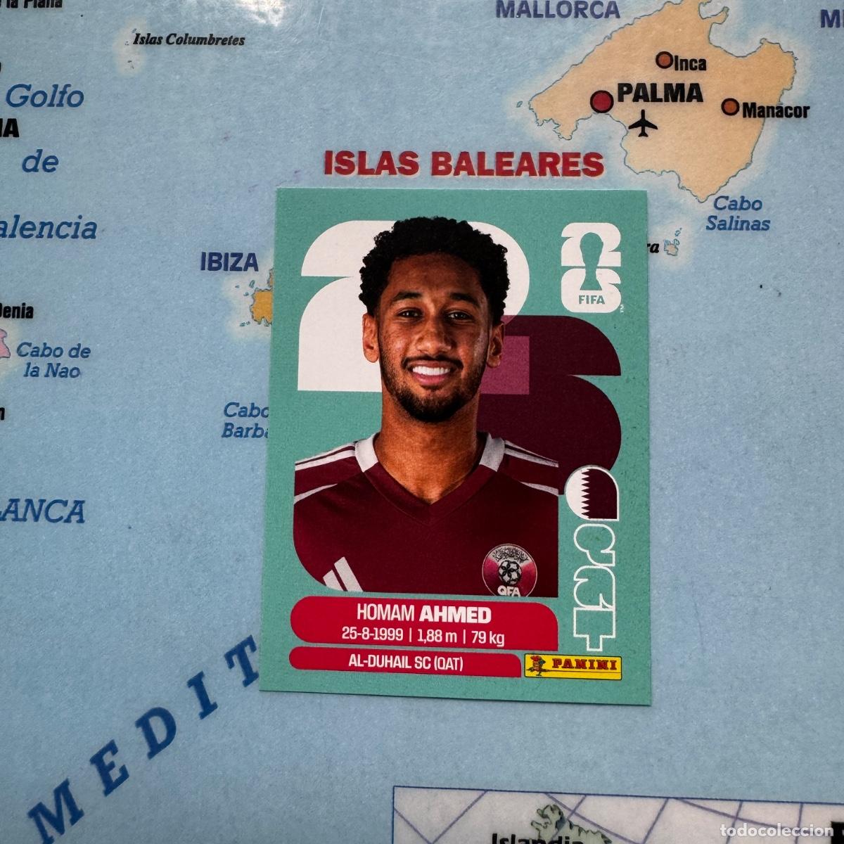 Cromos de F&uacute;tbol: Qatar numero 5 cromo panini Mundial Fifa World Cup 2026