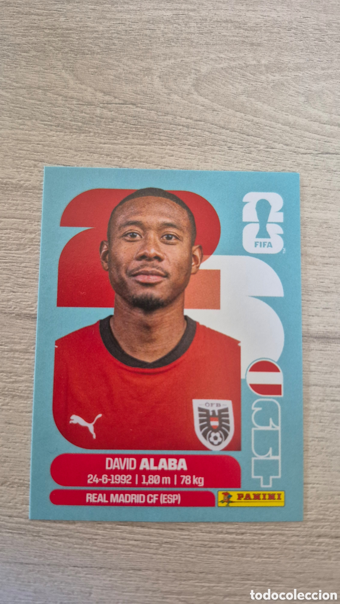 Cromos de F&uacute;tbol: AUT4 Alaba FIFA World Cup 2026