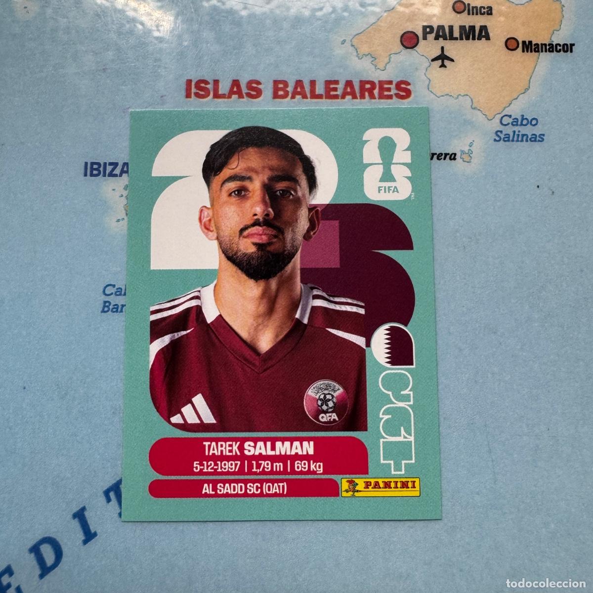 Cromos de F&uacute;tbol: Qatar numero 8 cromo panini Mundial Fifa World Cup 2026