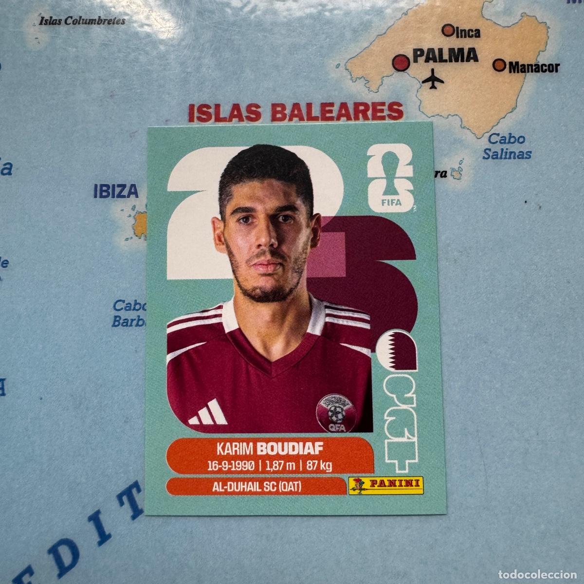 Cromos de F&uacute;tbol: Qatar numero 10 cromo panini Mundial Fifa World Cup 2026