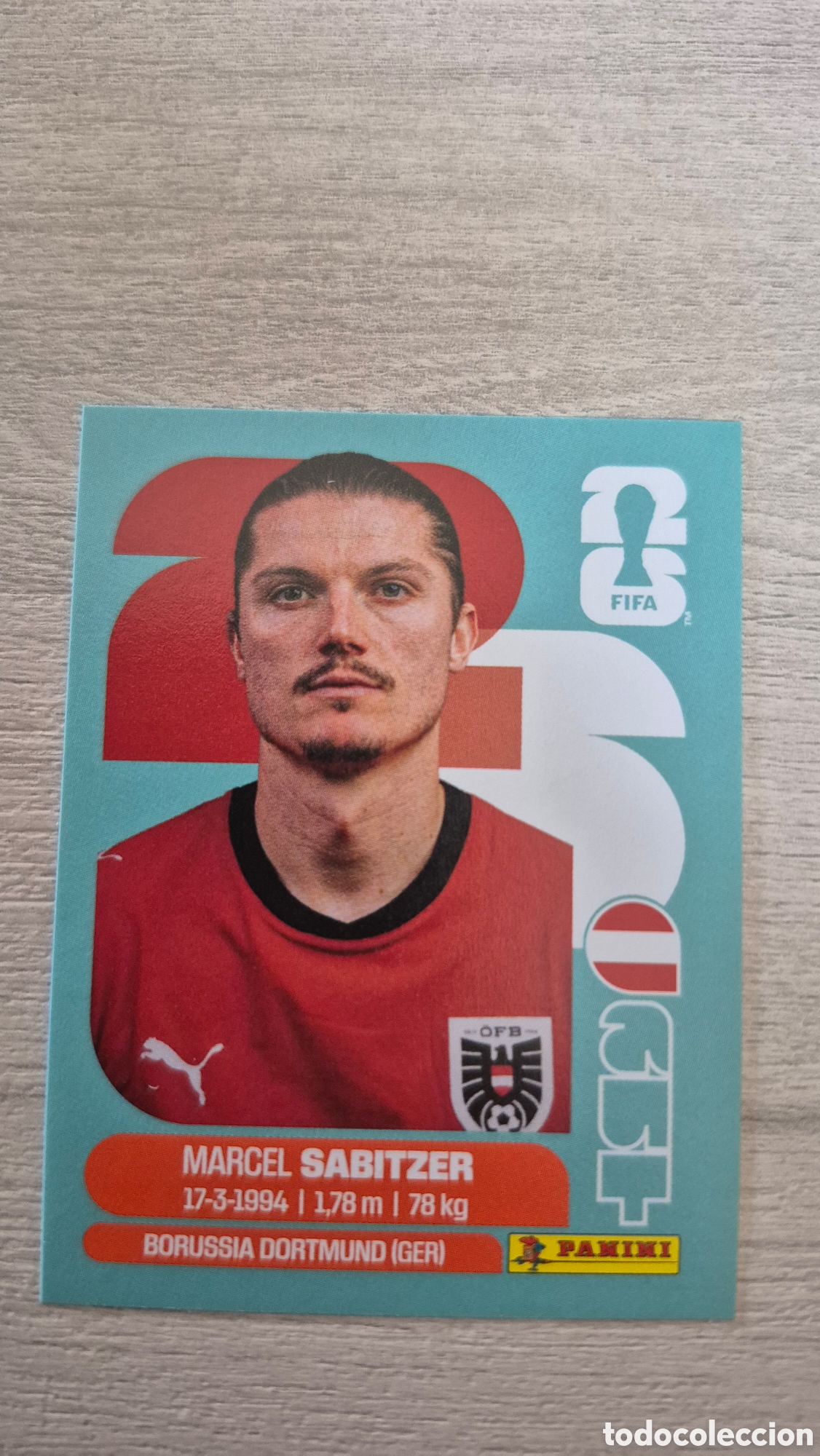 Cromos de F&uacute;tbol: AUT11 Sabitzer FIFA World Cup 2026