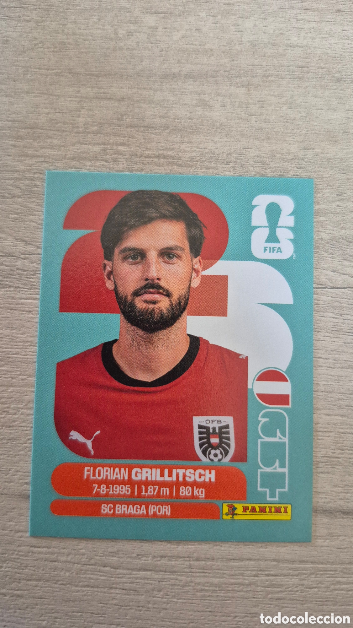 Cromos de Futebol: AUT14 Grillitsch FIFA World Cup 2026