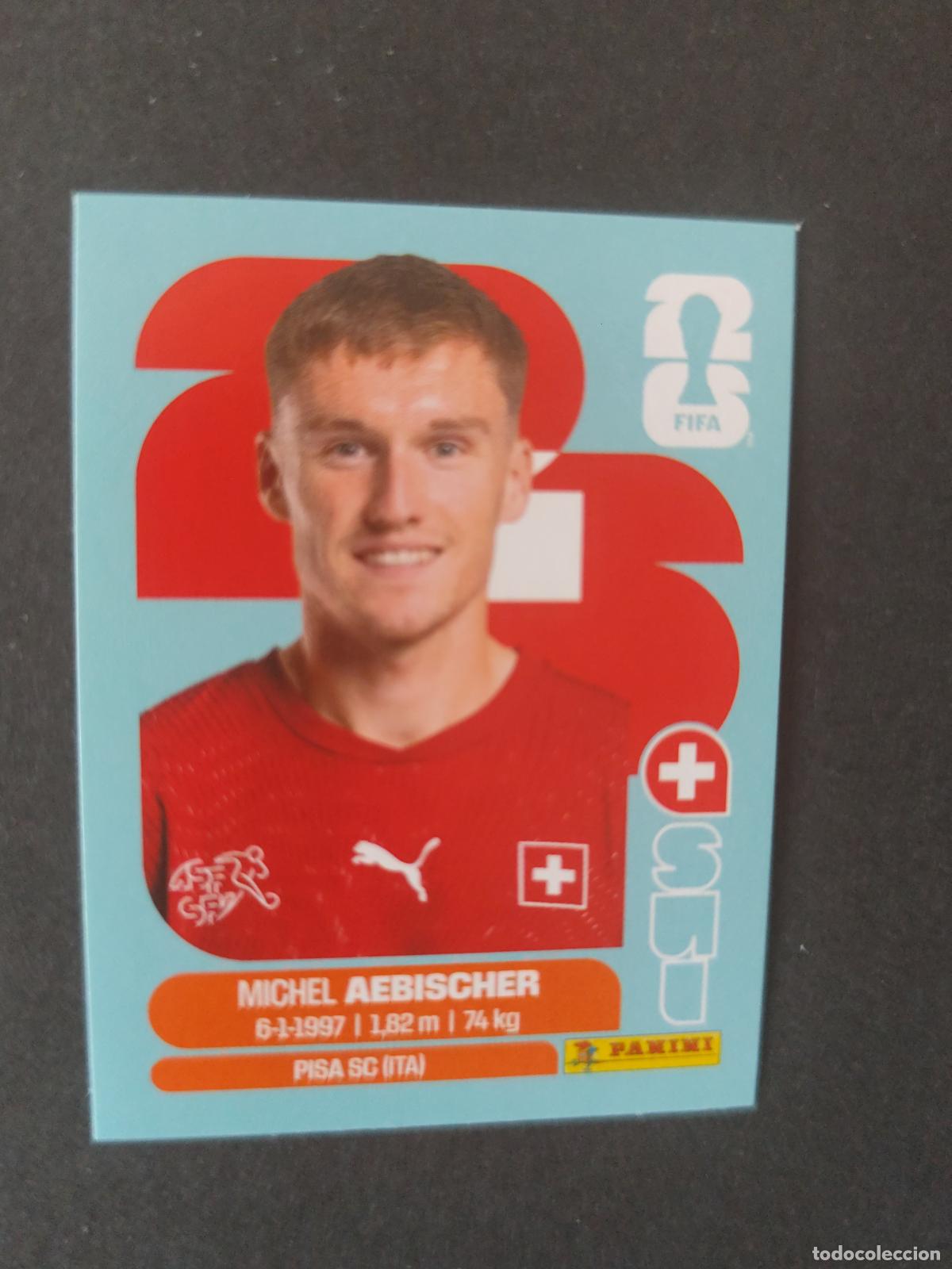 Cromos de F&uacute;tbol: SUI16 MICHEL AEBISCHER 16 SUIZA MUNDIAL FIFA WORLD CUP 2026 STICKER PANINI SIN PEGAR
