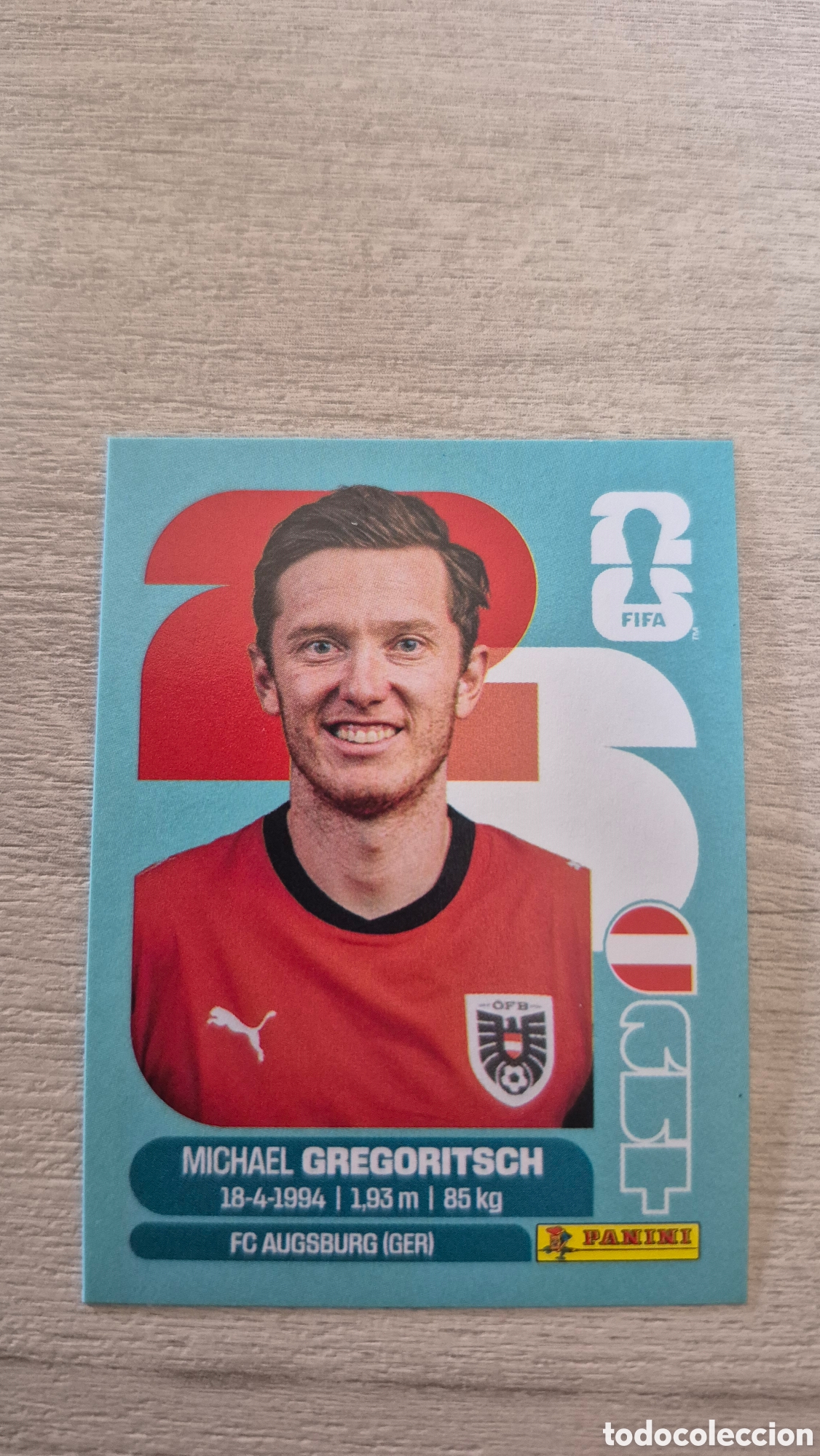 Cromos de F&uacute;tbol: AUT19 Gregoritsch FIFA World Cup 2026