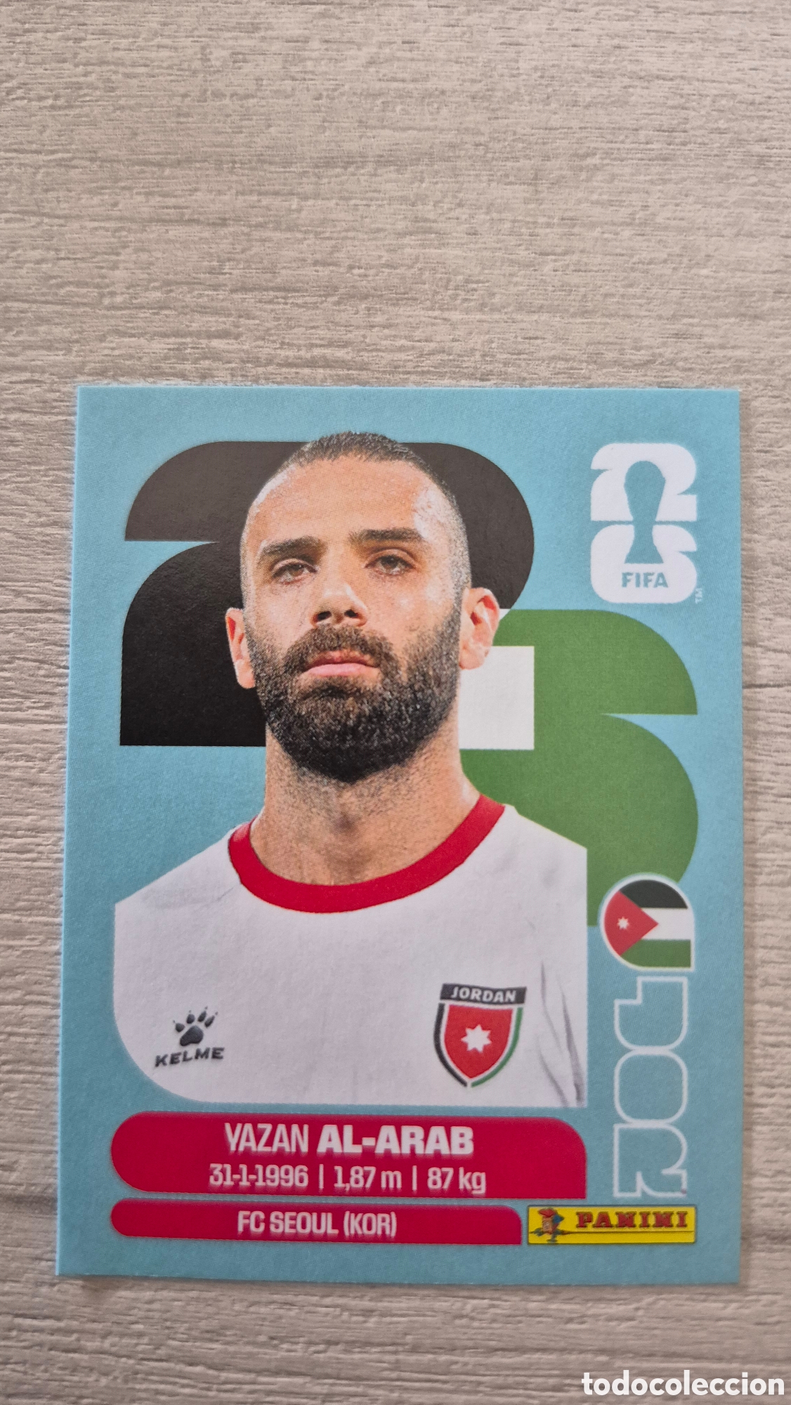 Cromos de F&uacute;tbol: JOR5 Al-Arab FIFA World Cup 2026