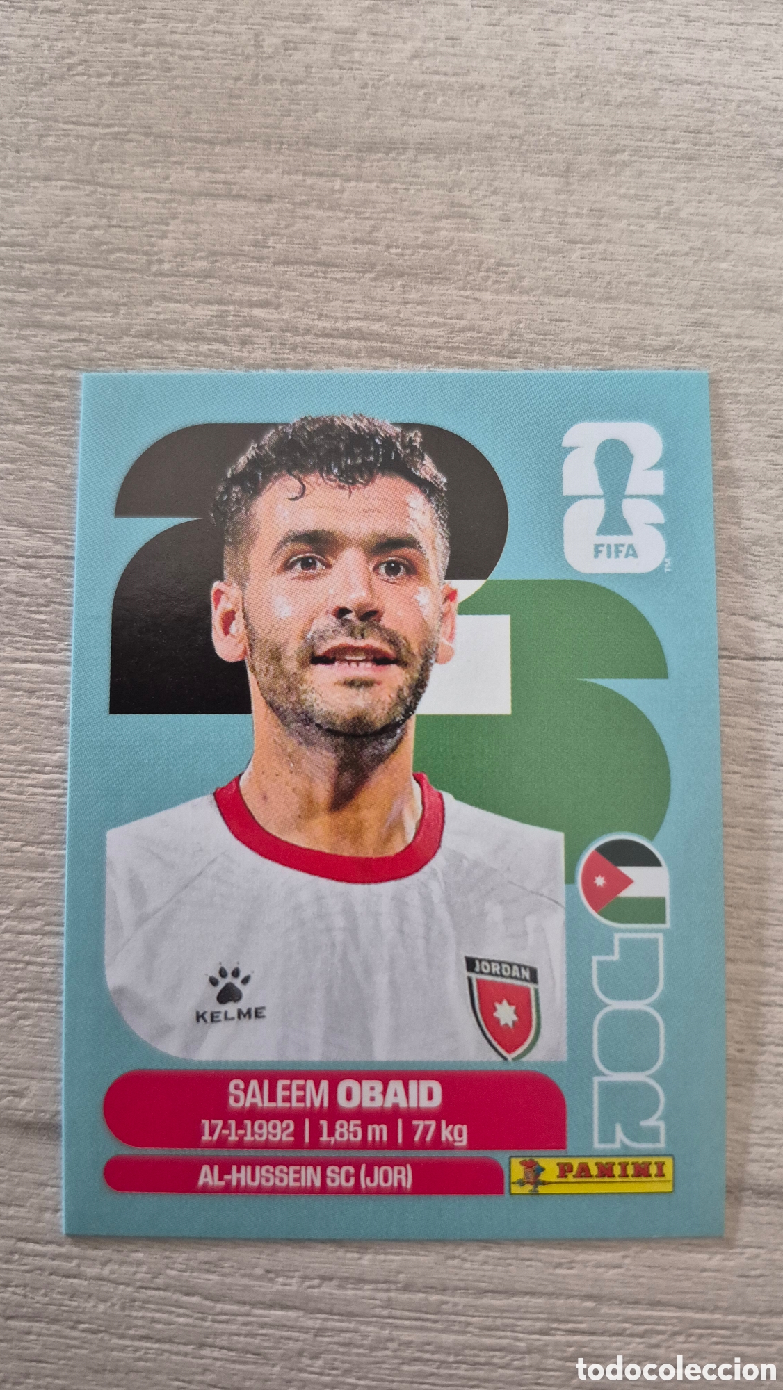 Cromos de F&uacute;tbol: JOR7 Obaid FIFA World Cup 2026