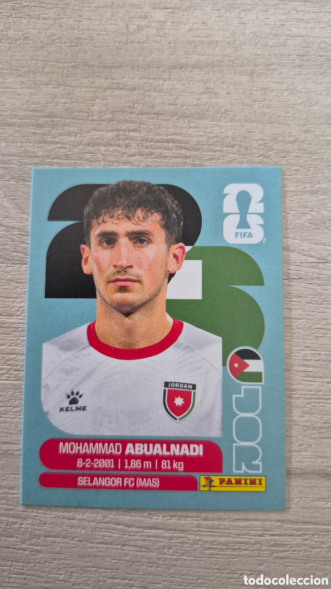 Cromos de F&uacute;tbol: JOR8 Abualnadi FIFA World Cup 2026