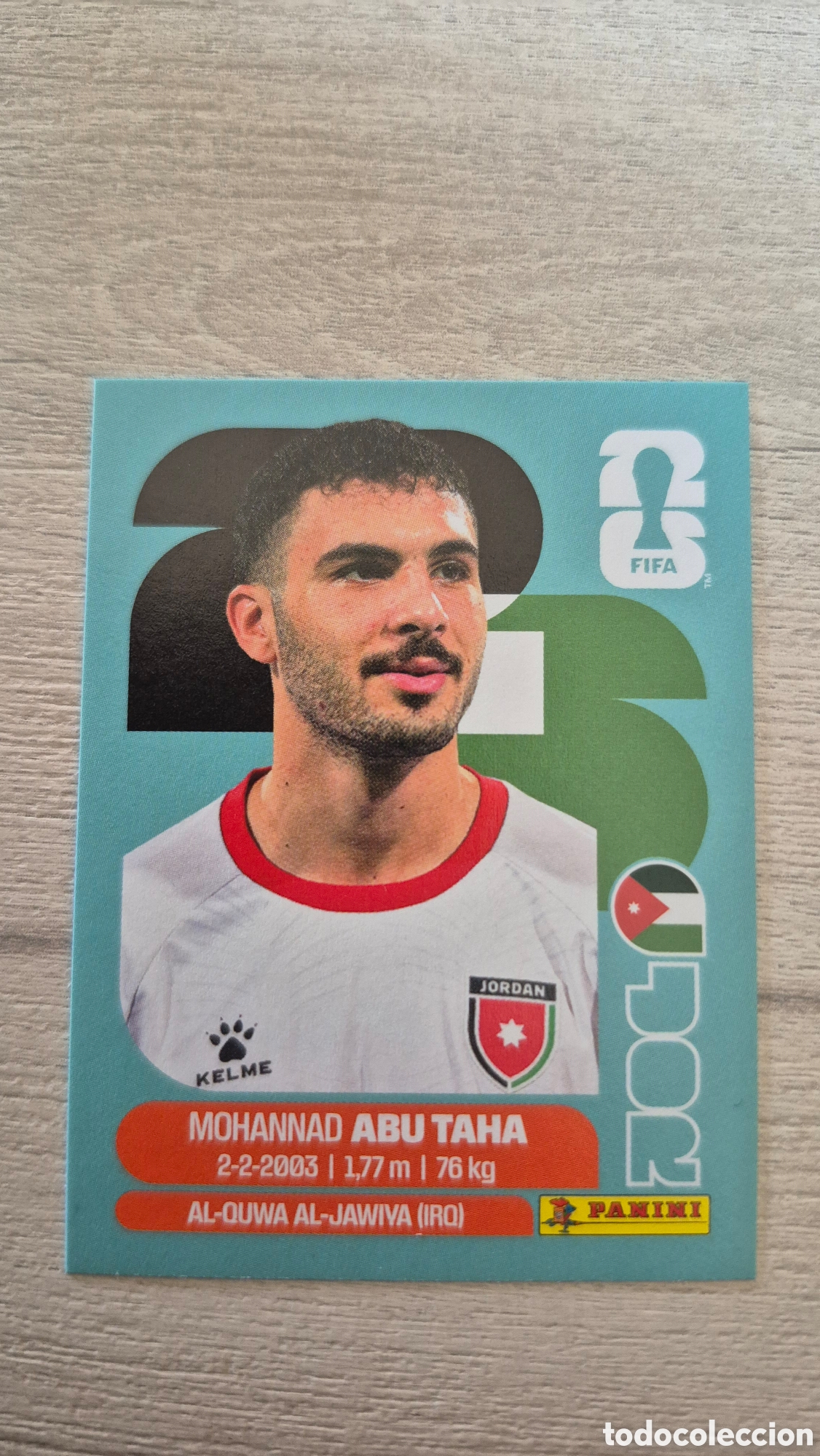 Cromos de Futebol: JOR12 Abu Taha FIFA World Cup 2026