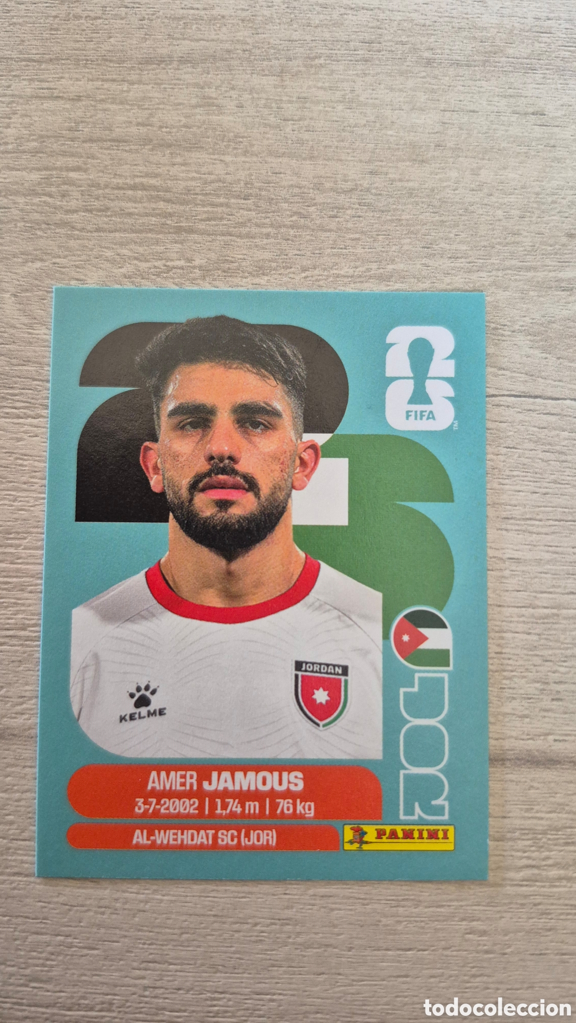 Football Stickers: JOR14 Jamous FIFA World Cup 2026