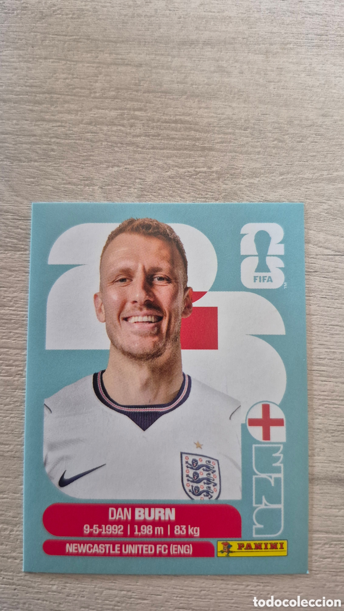 Football Stickers: ENG8 Burn FIFA World Cup 2026