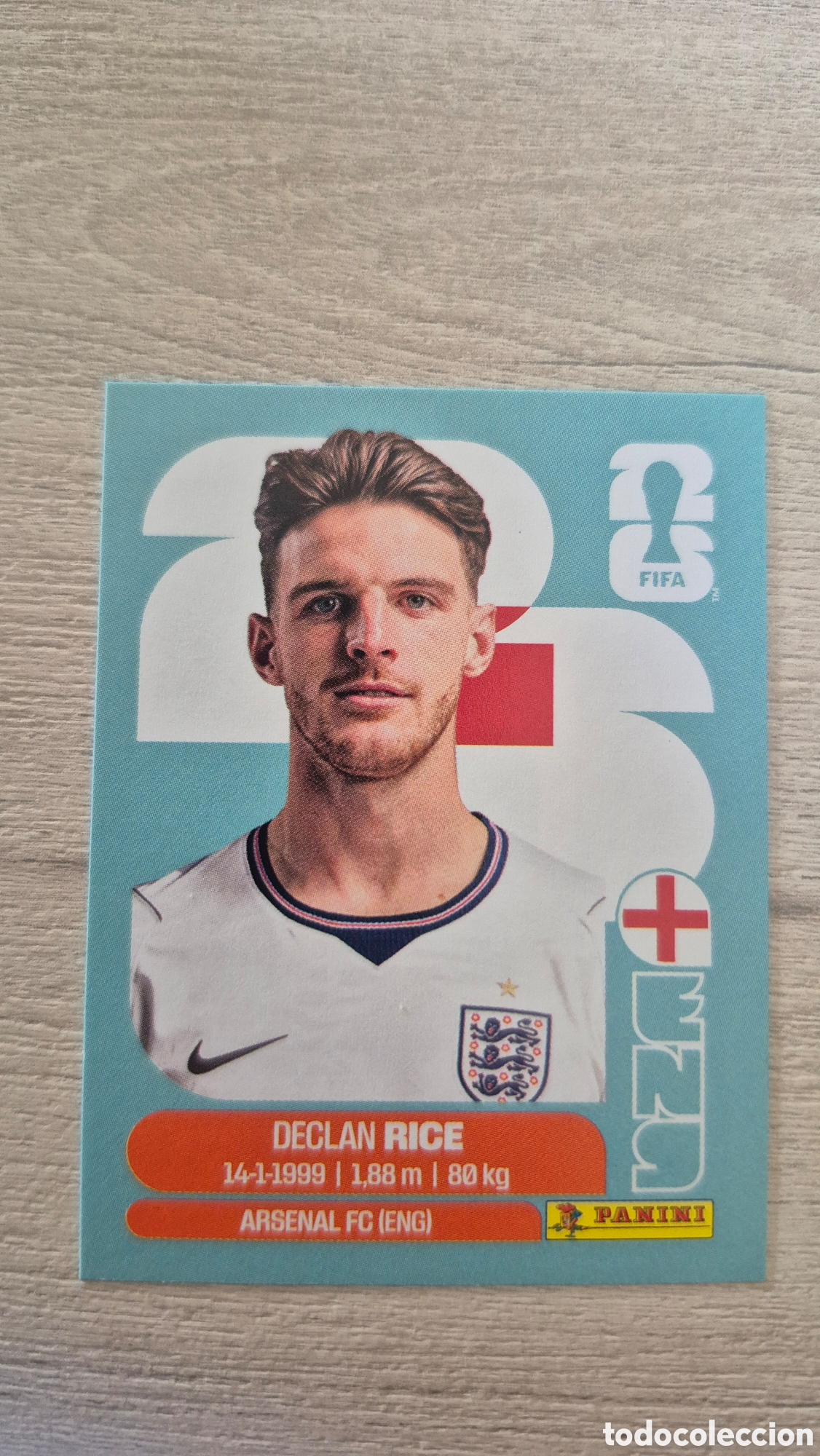 Football Stickers: ENG10 Rice FIFA World Cup 2026