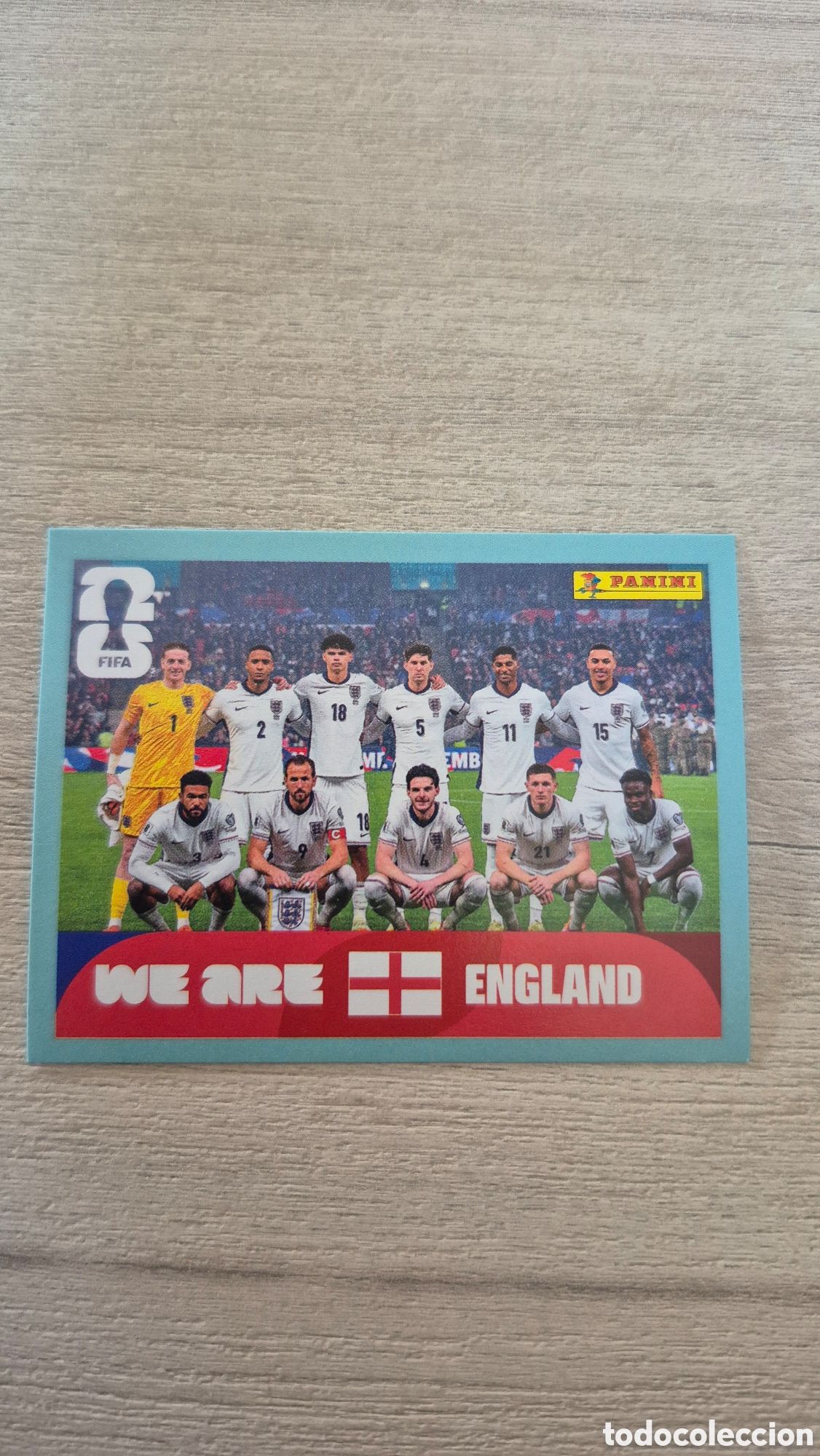 Cromos de F&uacute;tbol: ENG13 Plantilla Inglaterra FIFA World Cup 2026