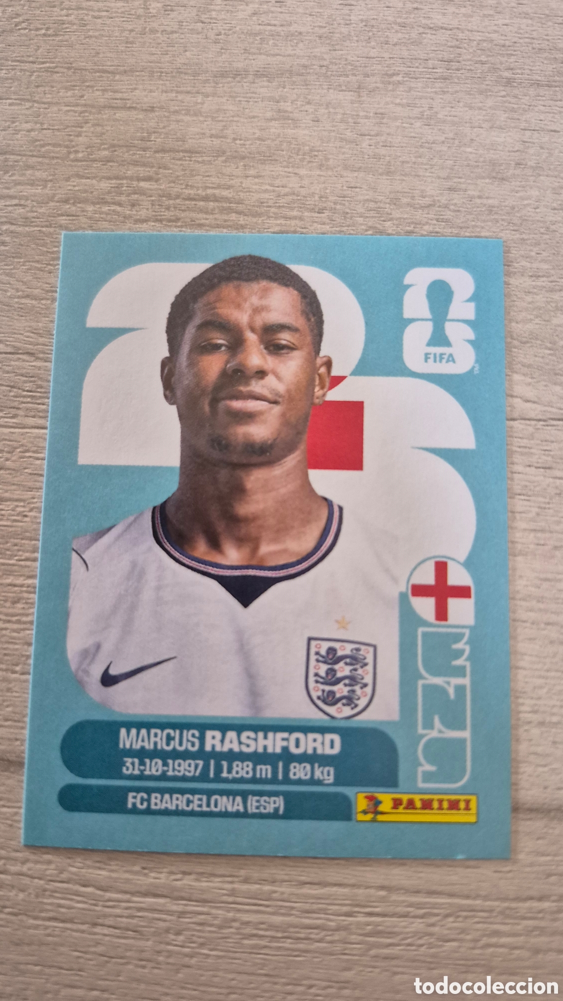 Cromos de F&uacute;tbol: ENG19 Rashford FIFA World Cup 2026