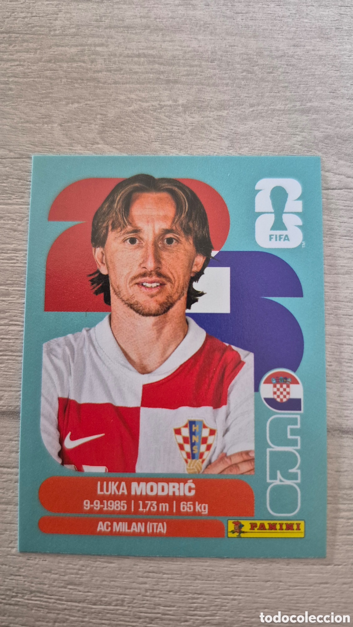 Cromos de F&uacute;tbol: CRO9 Modric FIFA World Cup 2026