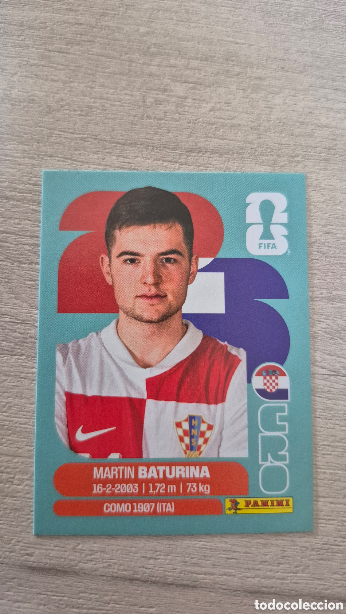 Fu&szlig;ball-Sticker: CRO11 Baturina FIFA World Cup 2026