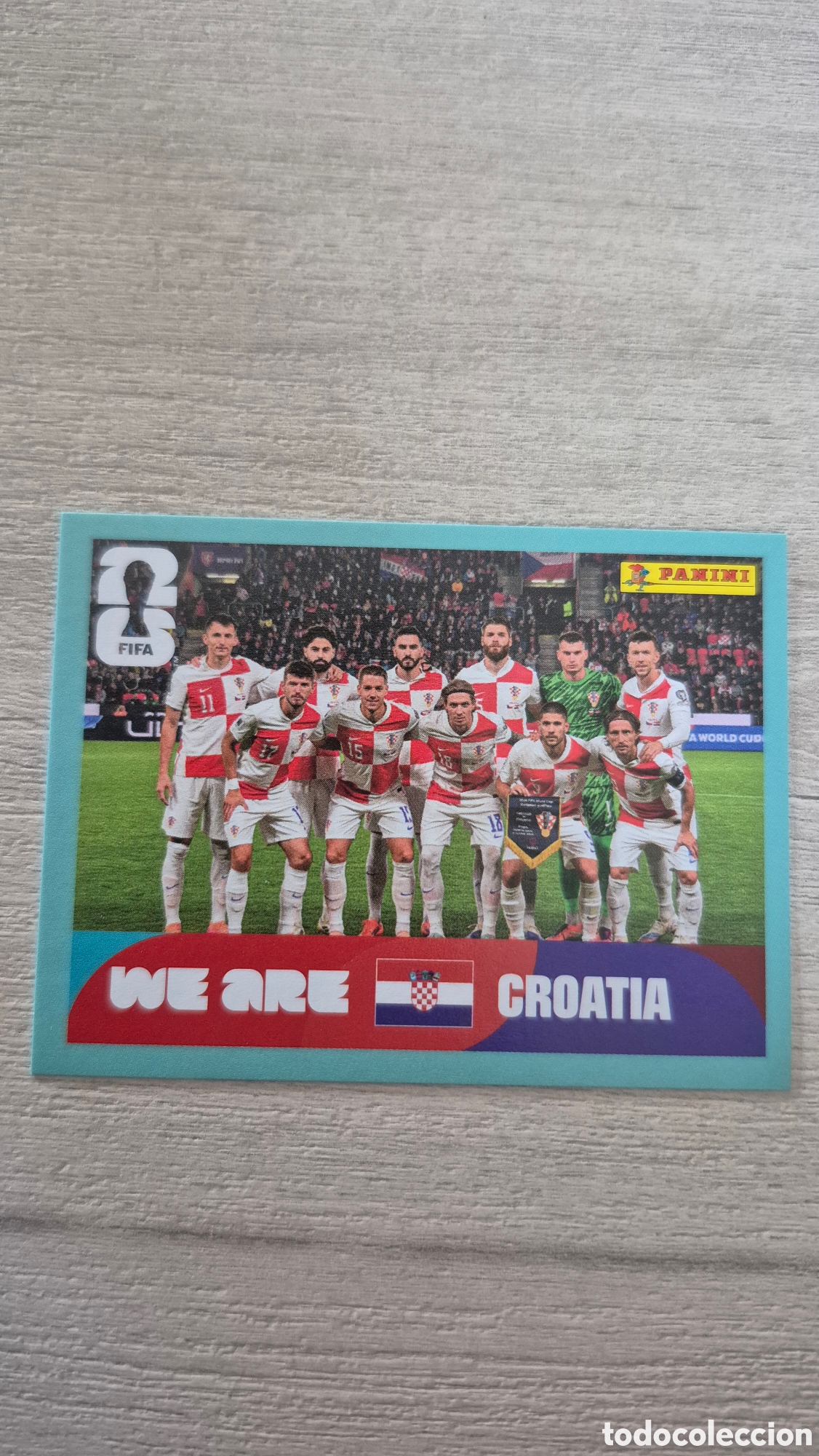 Fu&szlig;ball-Sticker: CRO13 Plantilla Croacia FIFA World Cup 2026