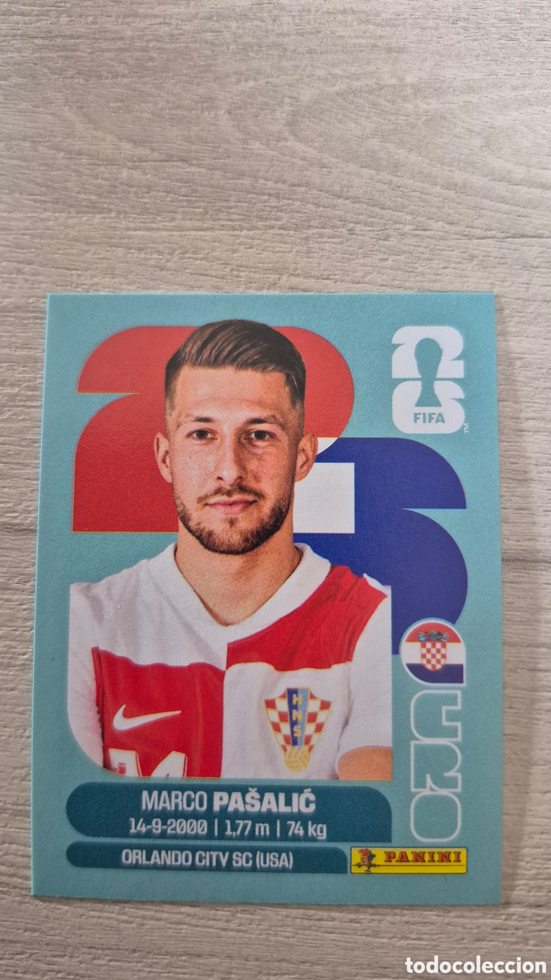 Football Stickers: CRO17 Pa&scaron;alić FIFA World Cup 2026