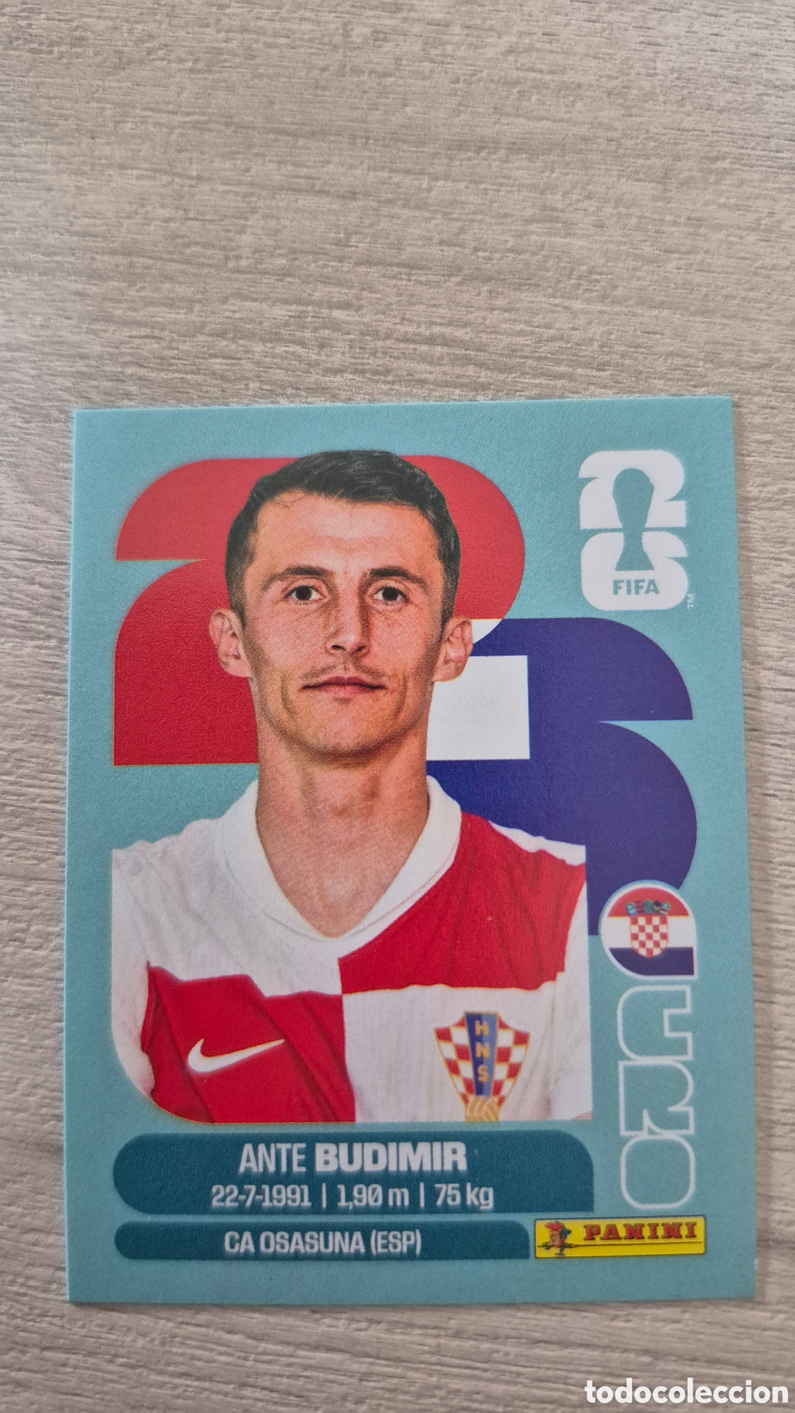 Cromos de F&uacute;tbol: CRO18 Budimir FIFA World Cup 2026