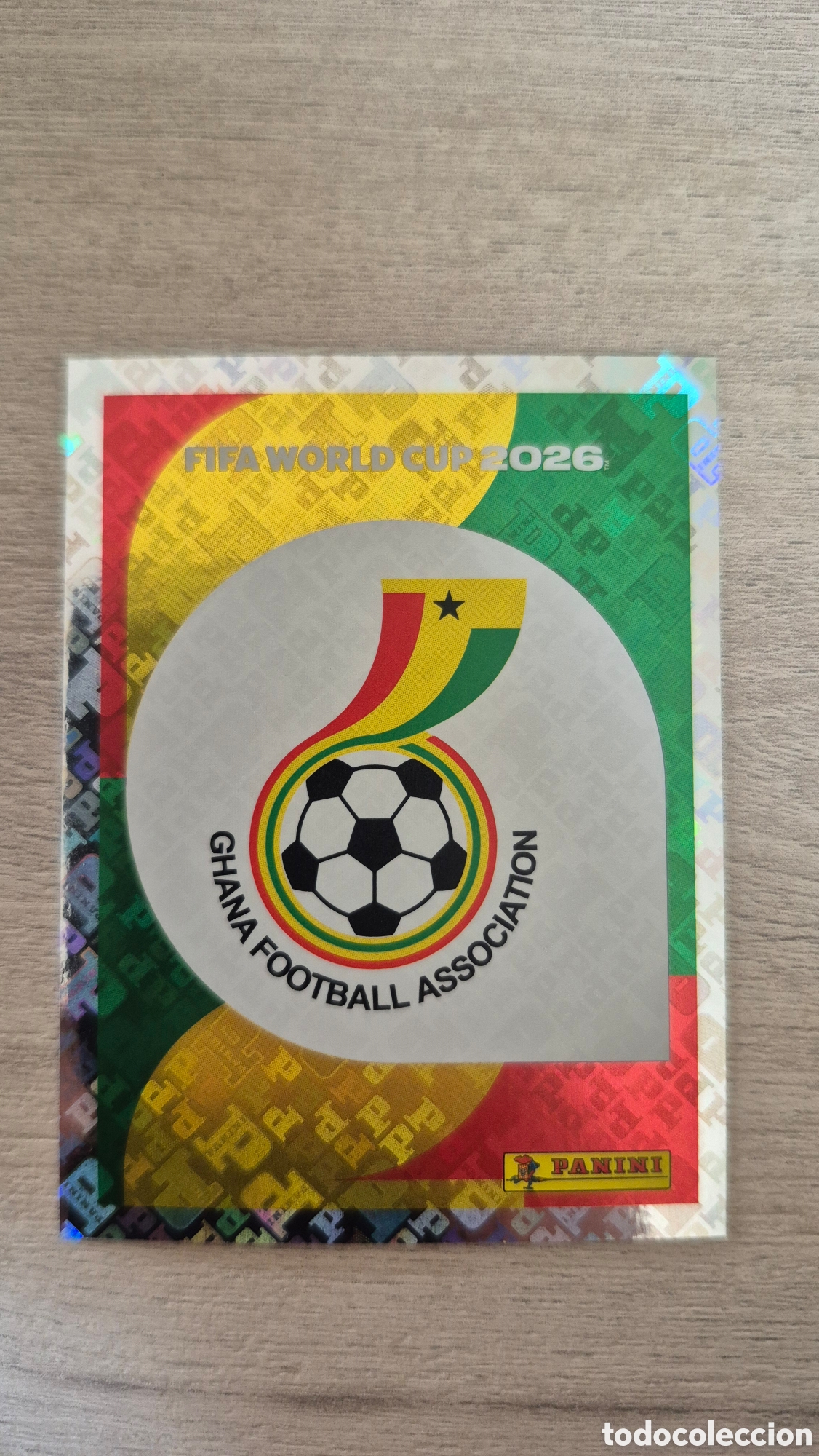Cromos de F&uacute;tbol: GHA1 Escudo Ghana FIFA World Cup 2026