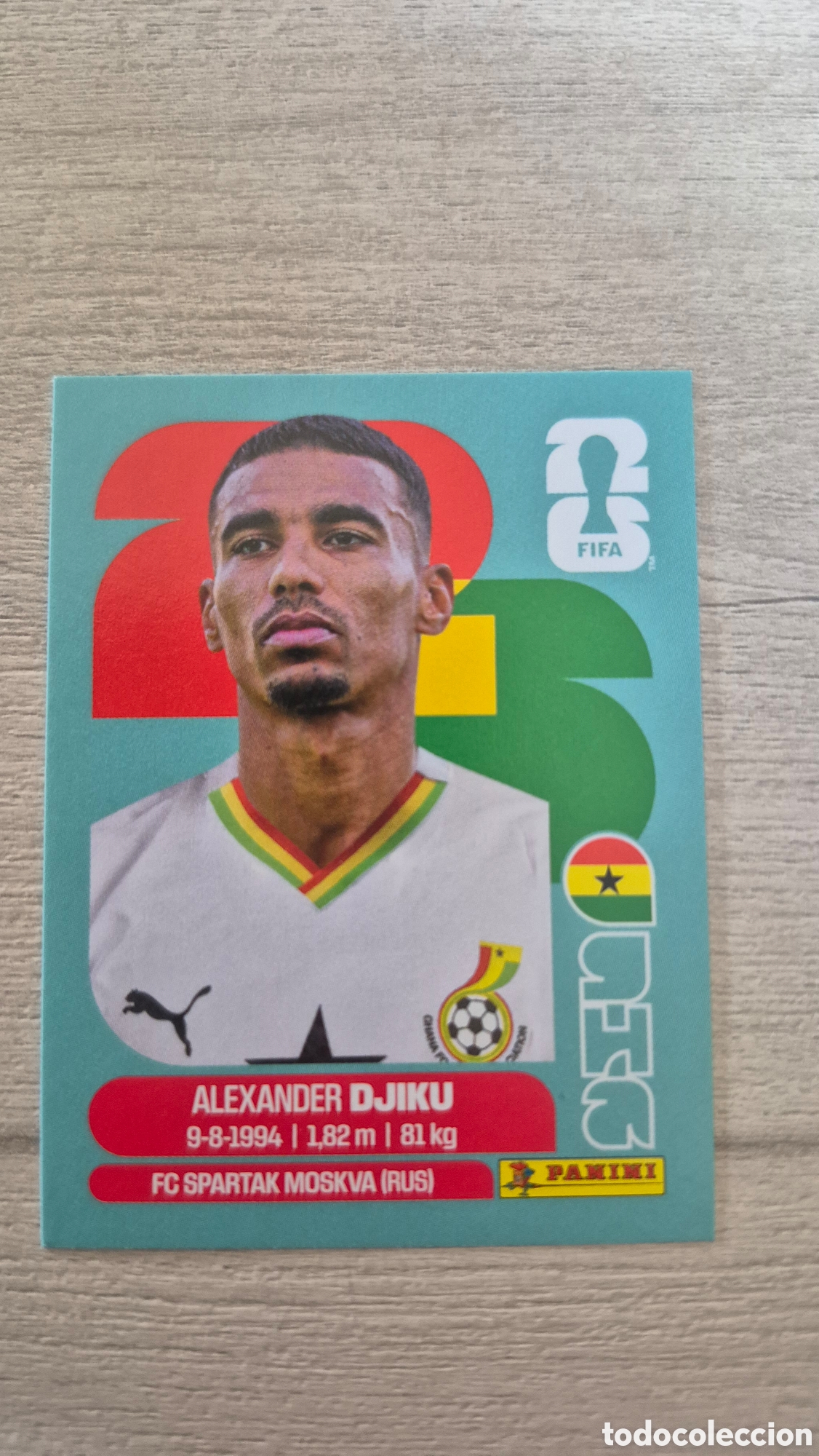 Cromos de F&uacute;tbol: GHA6 Djiku FIFA World Cup 2026