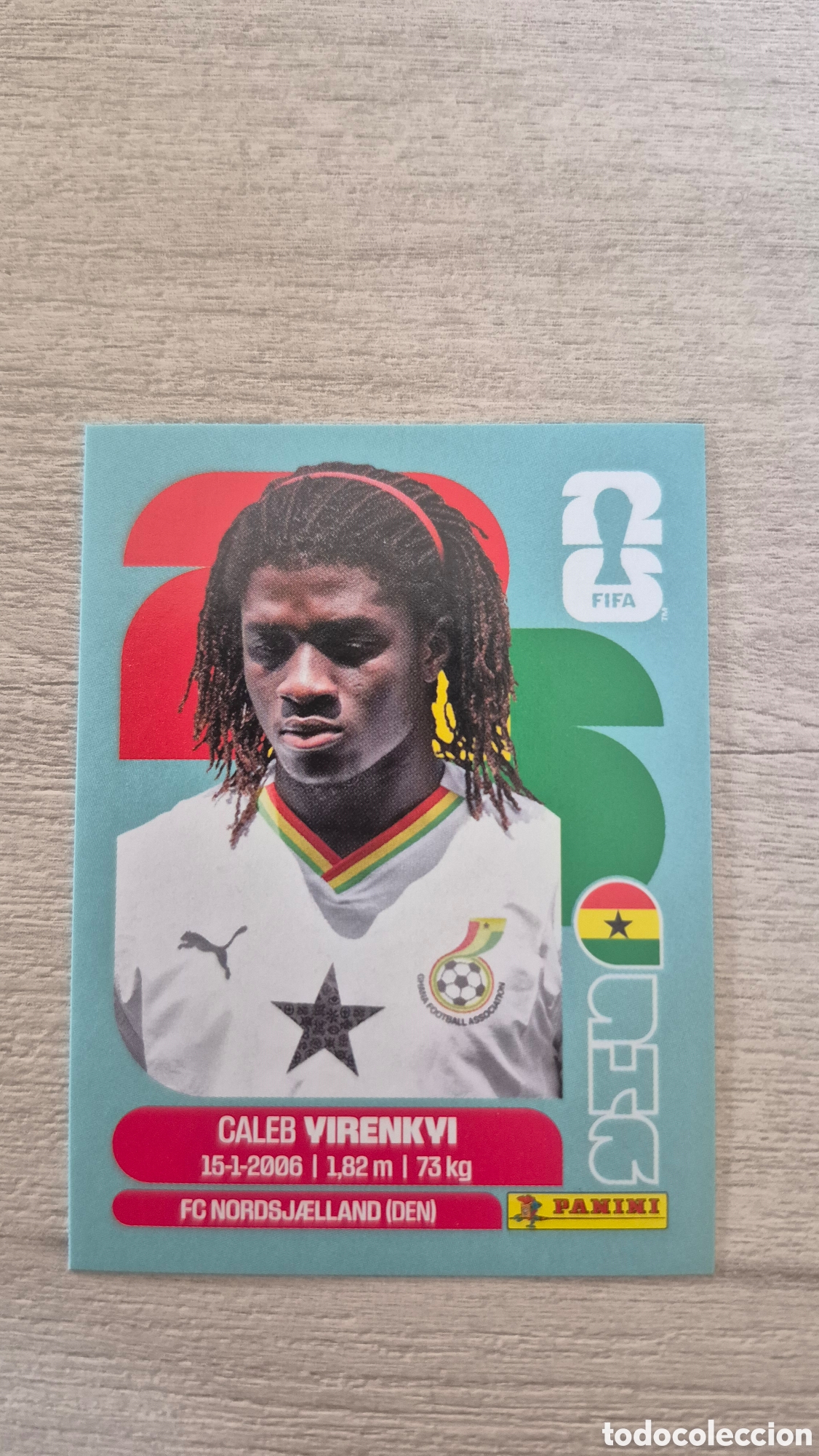 Cromos de F&uacute;tbol: GHA8 Yirenki FIFA World Cup 2026