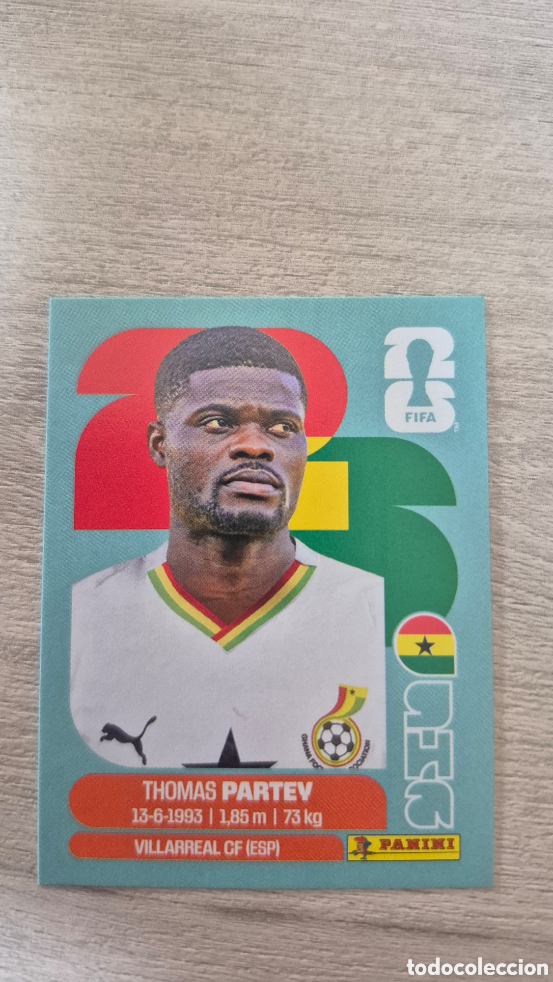 Cromos de F&uacute;tbol: GHA10 Partey FIFA World Cup 2026