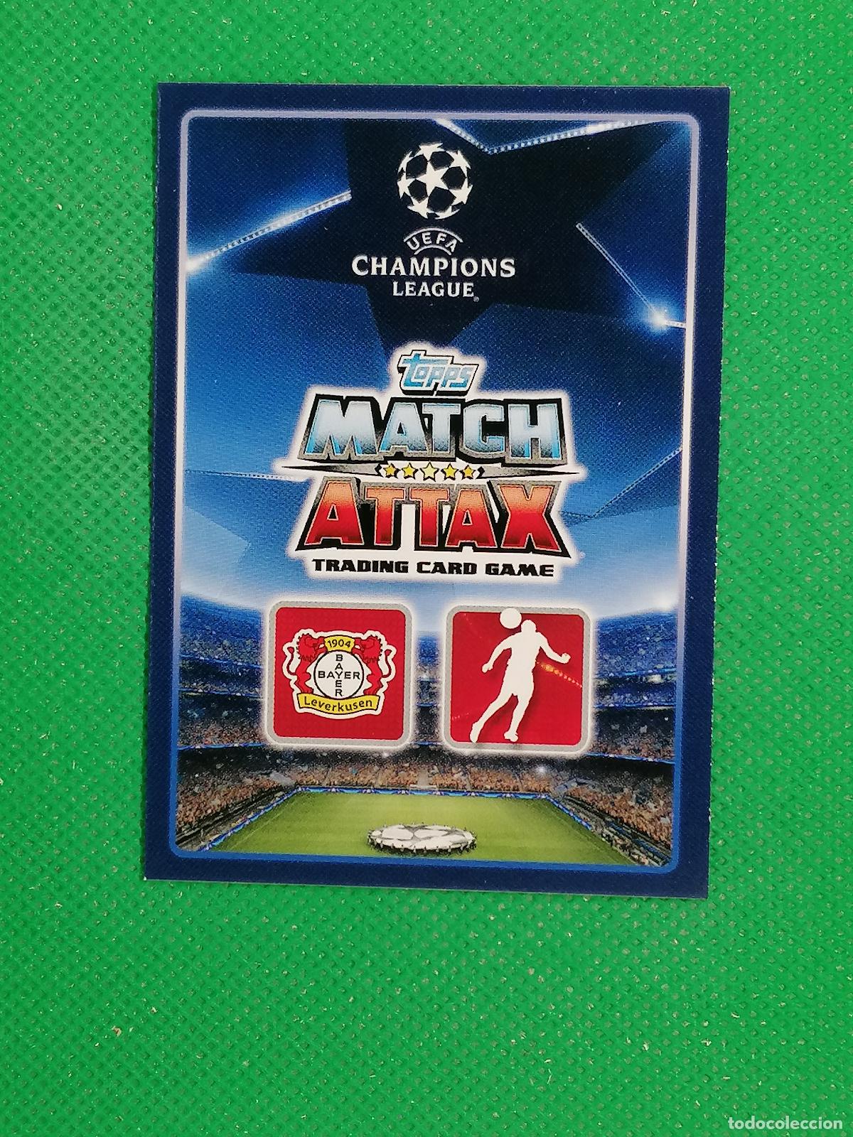 Cromos de F&uacute;tbol: 206 JONATHAN TAH BAYER LEVERKUSEN ⚽ TOPPS MATCH ATTAX CHAMPIONS 2015 2016 15 16 ⚽