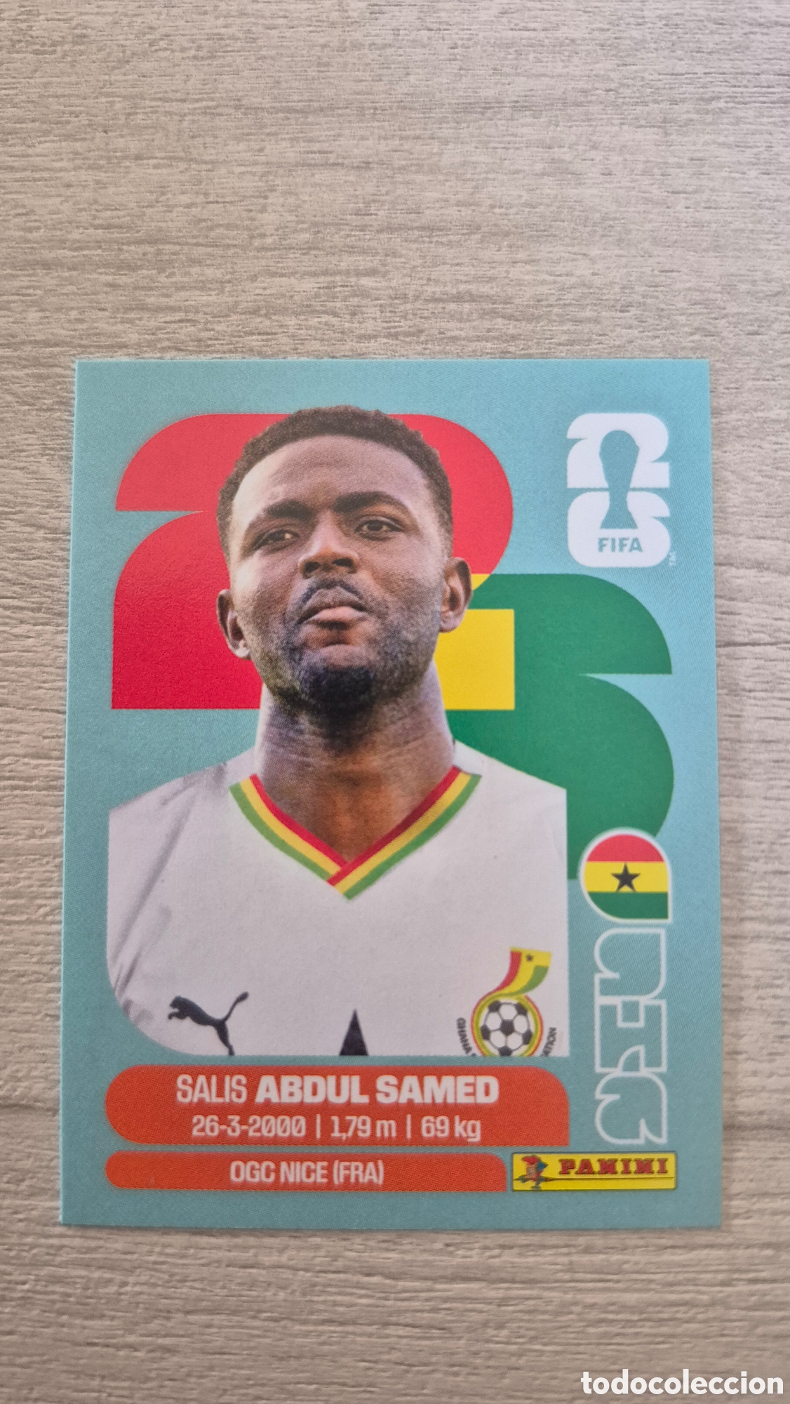 Cromos de F&uacute;tbol: GHA11 Abdul Samed FIFA World Cup 2026