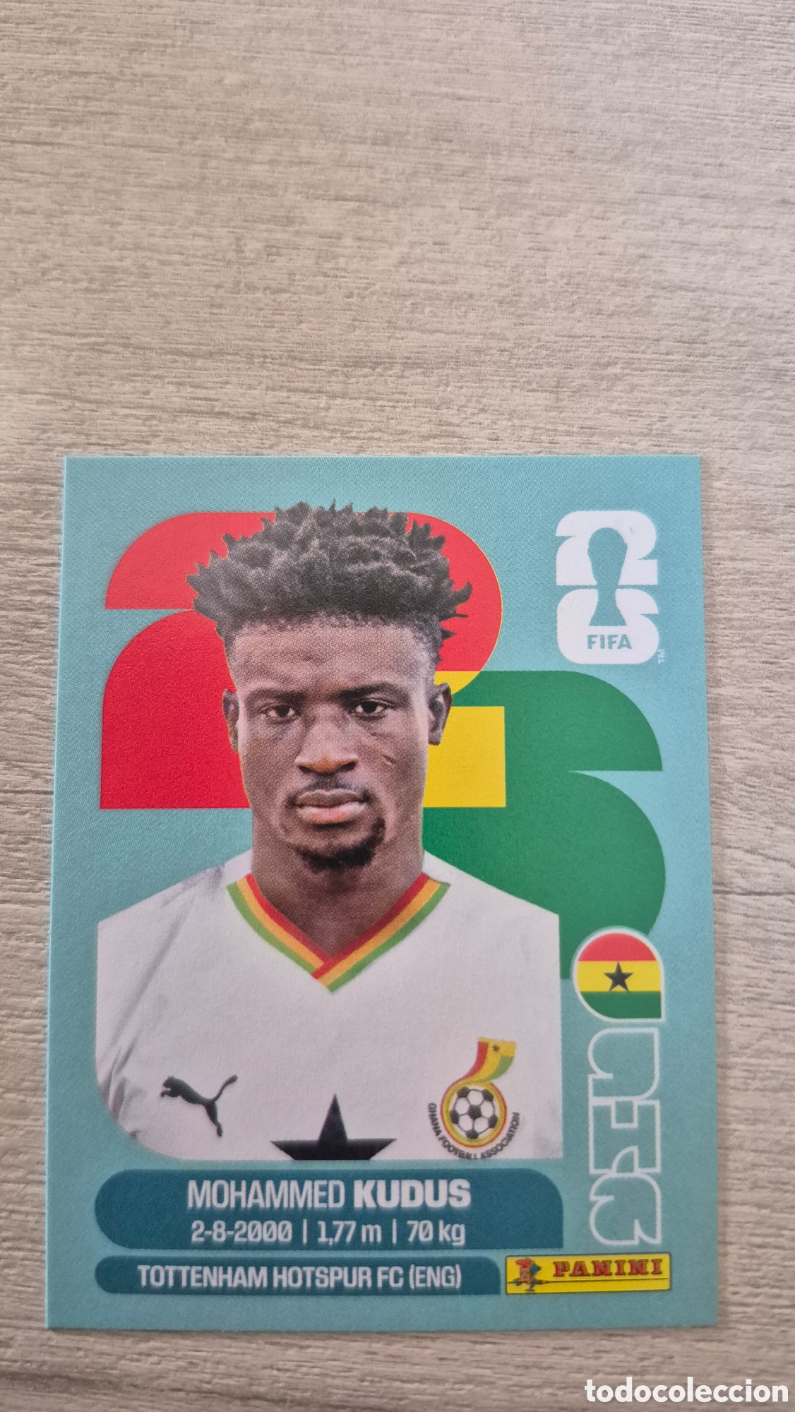 Cromos de F&uacute;tbol: GHA14 Kudus FIFA World Cup 2026