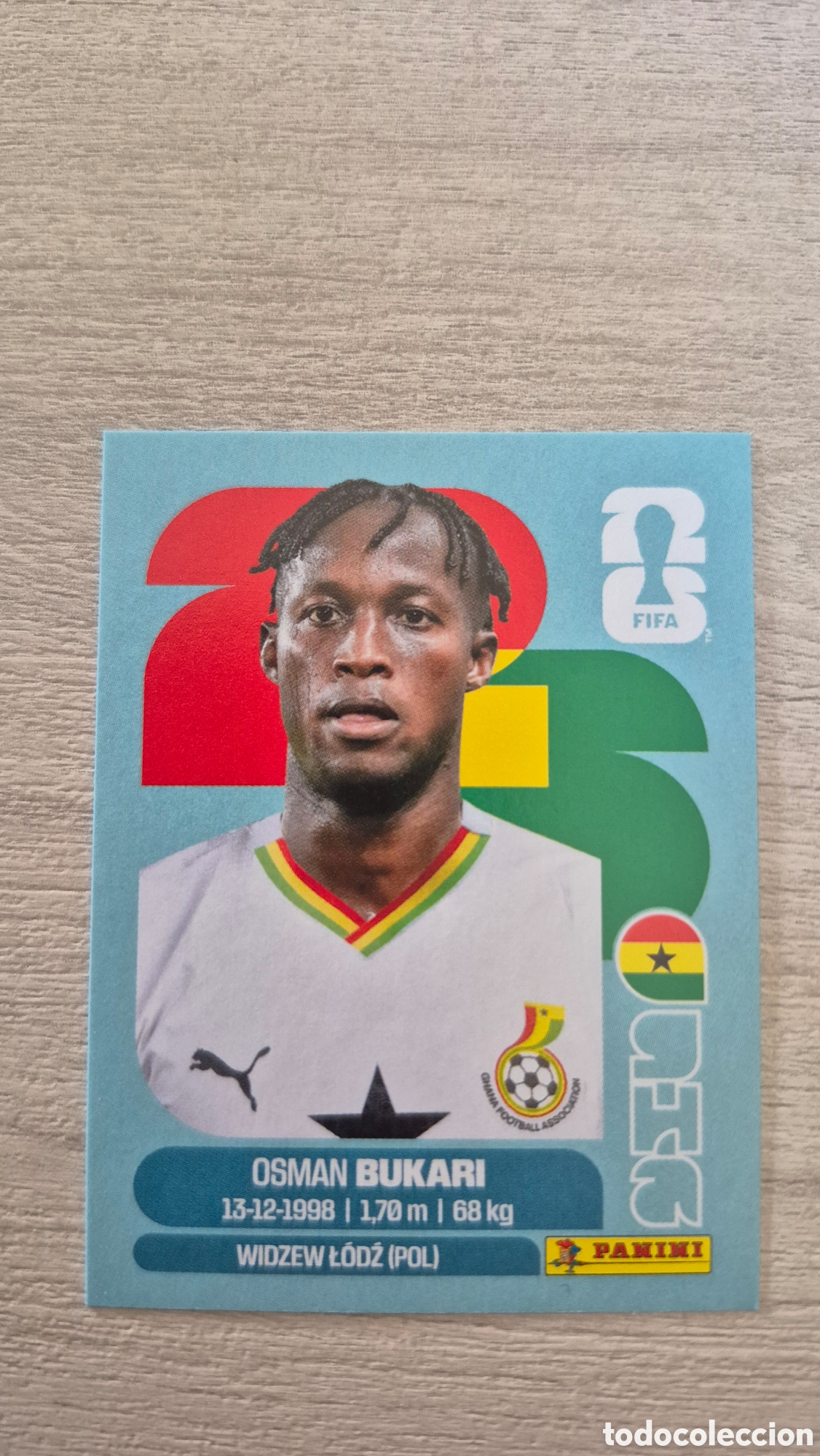 Cromos de F&uacute;tbol: GHA19 Bukari FIFA World Cup 2026