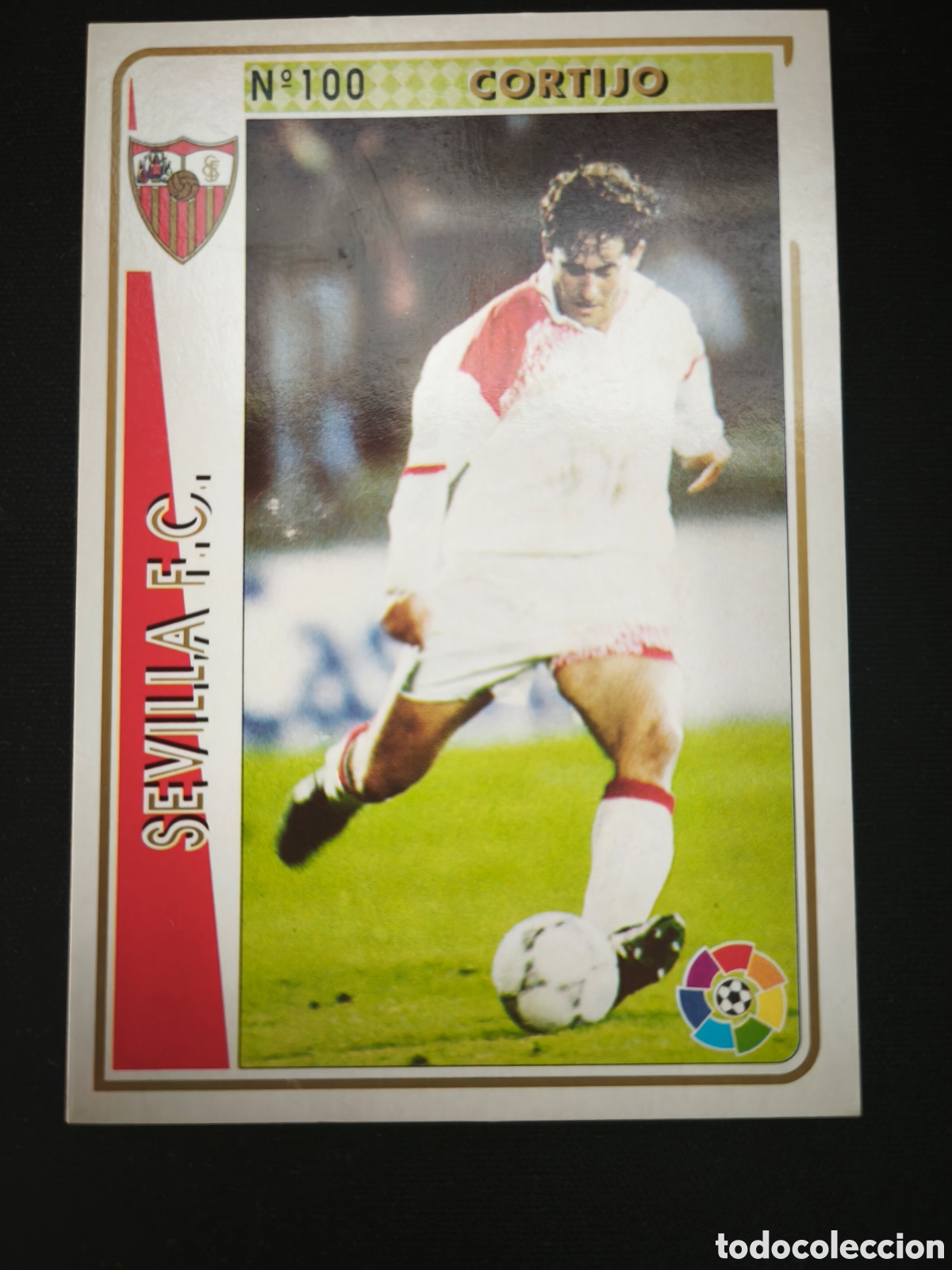 Cromos de F&uacute;tbol: 100 Cortijo Sevilla LAS FICHAS DE LA LIGA 1994 1995 94 95
