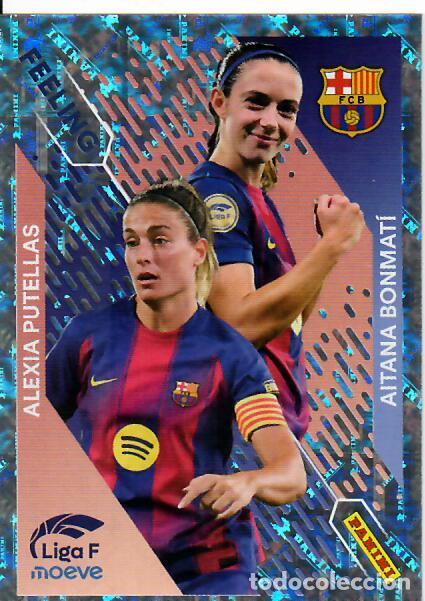 Cromos de F&uacute;tbol: CROMO PANINI LIGA FEMENINA F 2025-26 (25 - 26) N&ordm; 364 - AITANA BONMAT&Iacute;, ALEXIA PUTELLAS - BARCELONA