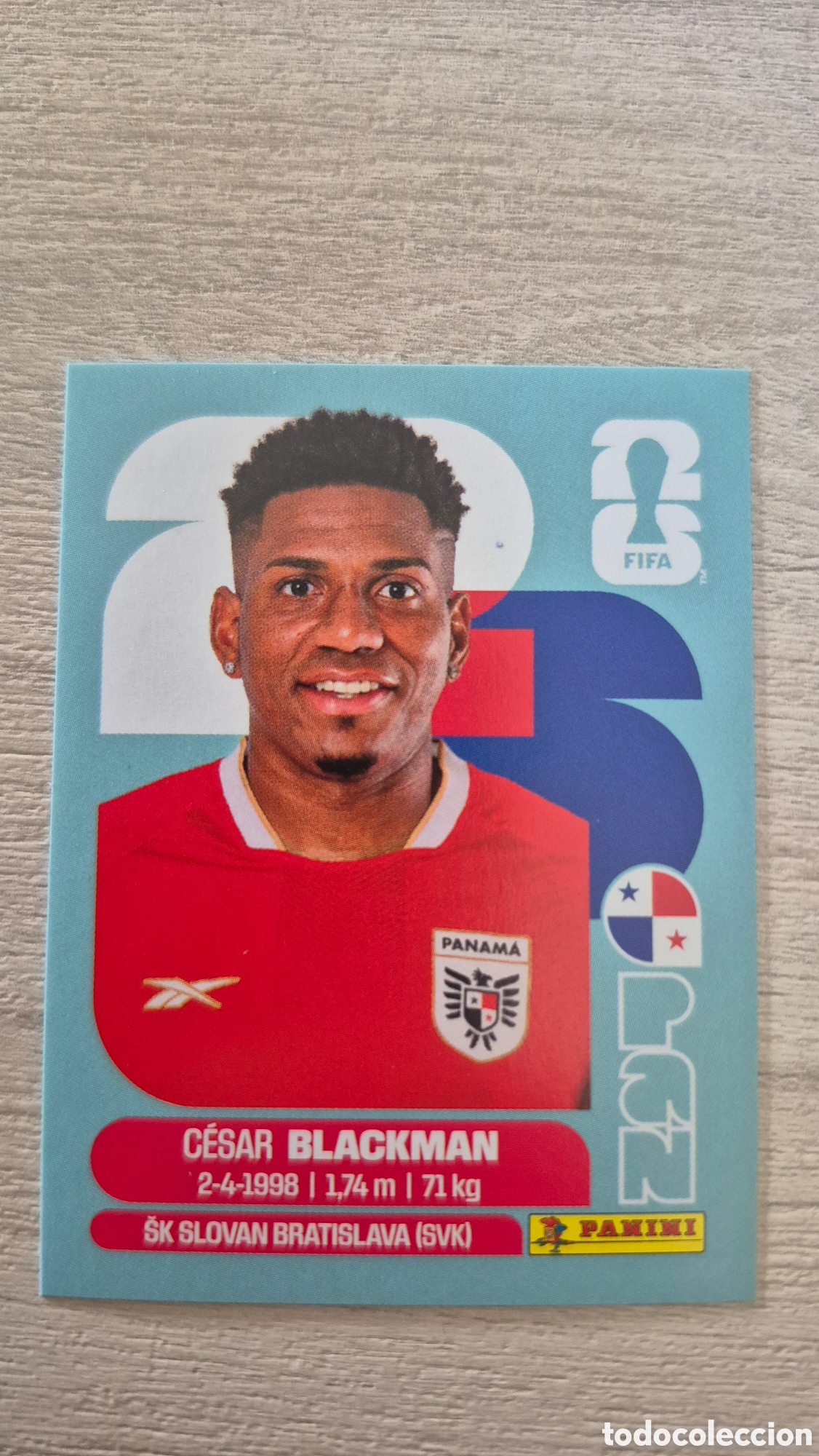 Cromos de F&uacute;tbol: PAN9 Blackman FIFA World Cup 2026