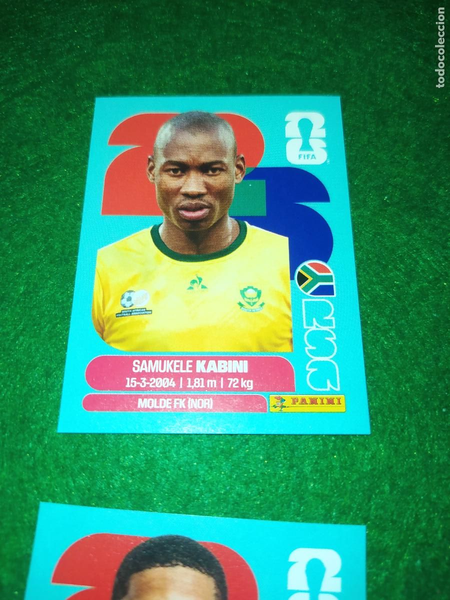 Cromos de F&uacute;tbol: OFFICIAL STICKER COLLECTION WORLD CUP MUNDIAL 2026 - KABINI N&ordm; 5 SUDAFRICA