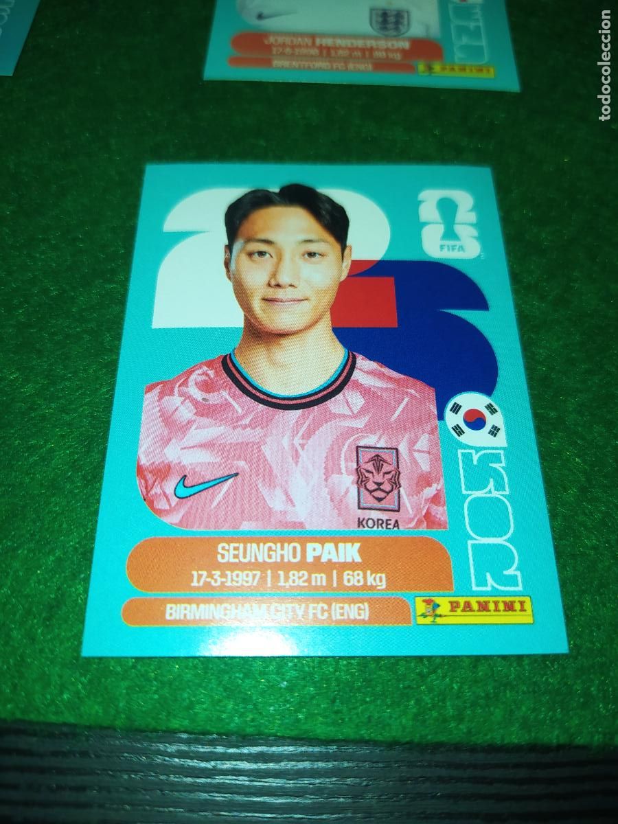Cromos de F&uacute;tbol: OFFICIAL STICKER COLLECTION WORLD CUP MUNDIAL 2026 - PAIK N&ordm; 14 COREA DEL SUR