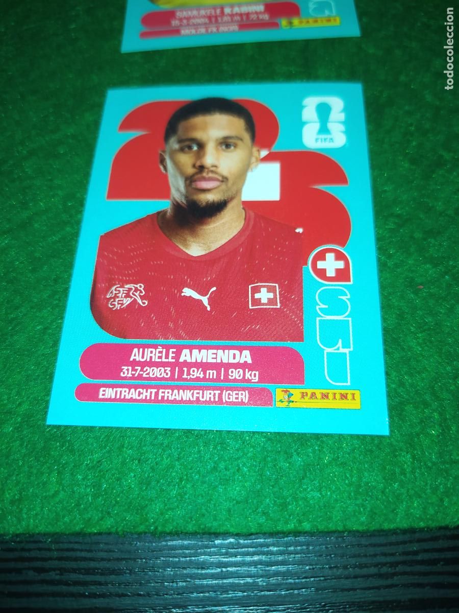Cromos de F&uacute;tbol: OFFICIAL STICKER COLLECTION WORLD CUP MUNDIAL 2026 - AMENDA N&ordm; 7 SUIZA