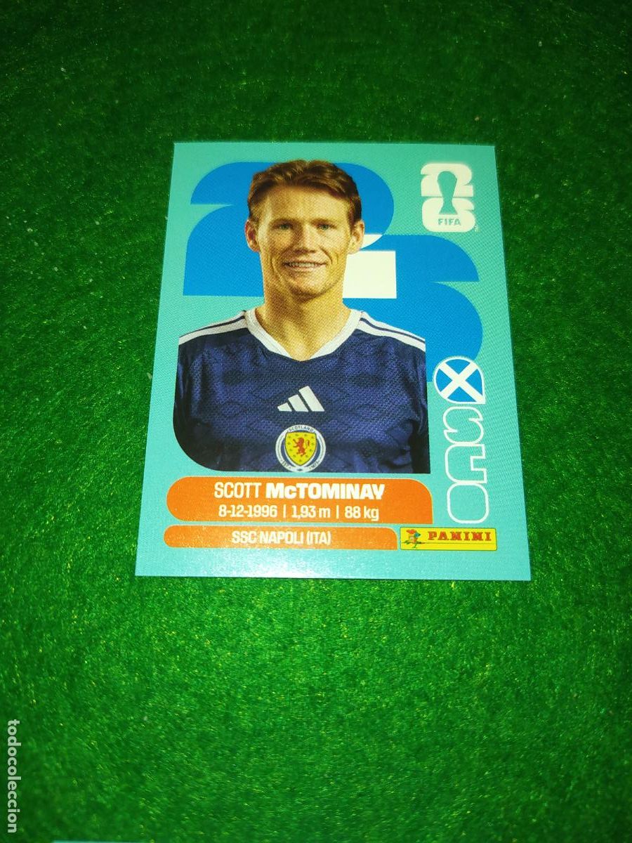 Cromos de F&uacute;tbol: OFFICIAL STICKER COLLECTION WORLD CUP MUNDIAL 2026 - MCTOMINAY N&ordm; 11 ESCOCIA