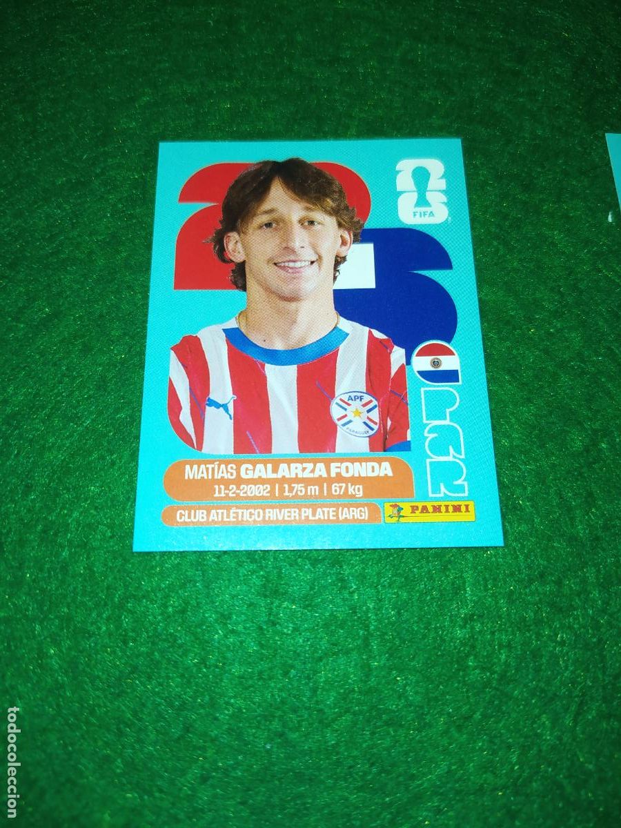 Cromos de F&uacute;tbol: OFFICIAL STICKER COLLECTION WORLD CUP MUNDIAL 2026 - GALARZA FONDA N&ordm; 14 PARAGUAY