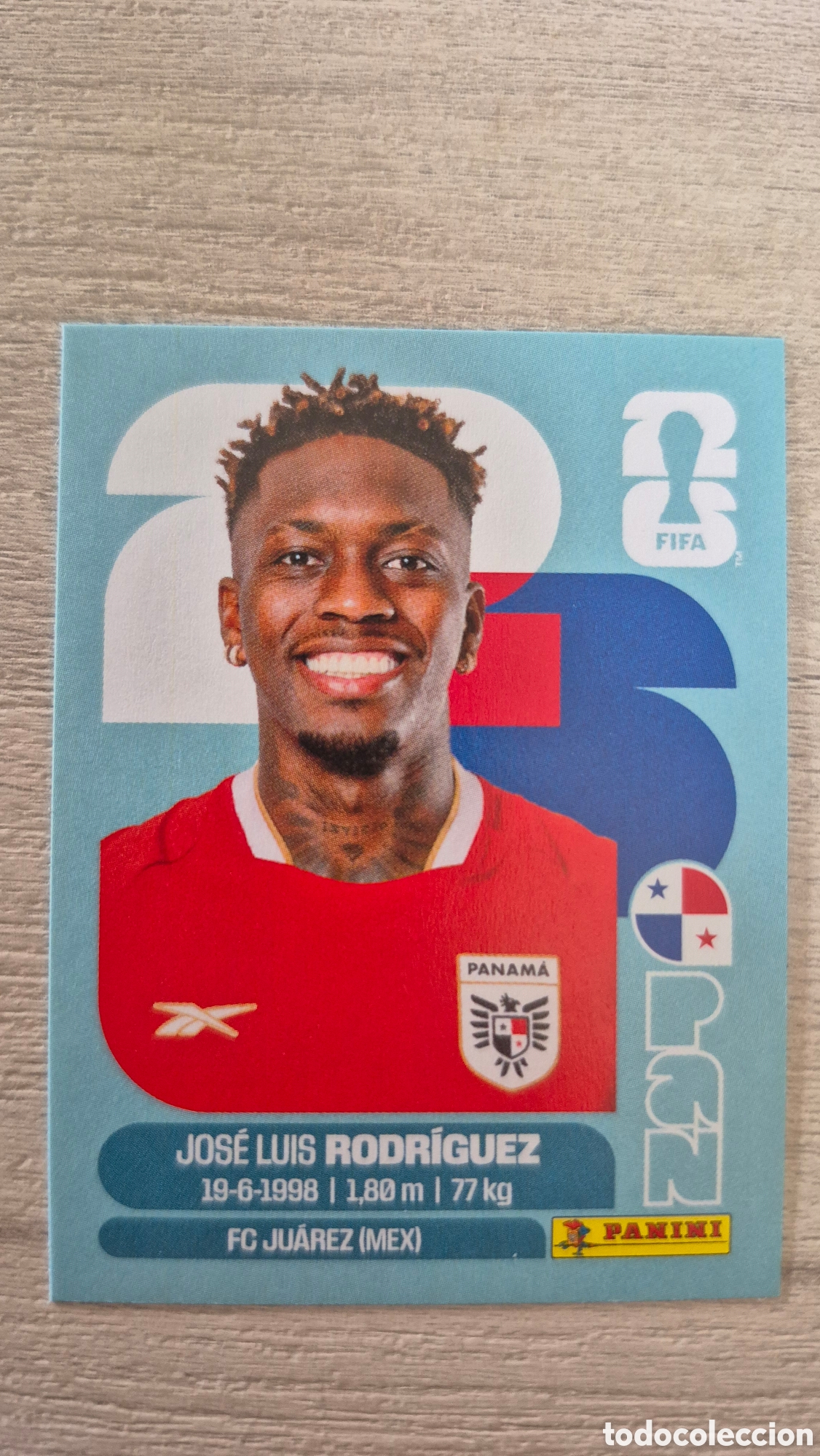Cromos de F&uacute;tbol: PAN19 Rodr&iacute;guez FIFA World Cup 2026