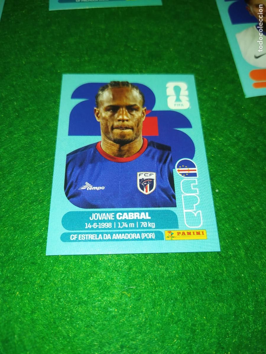 Cromos de F&uacute;tbol: OFFICIAL STICKER COLLECTION WORLD CUP MUNDIAL 2026 - CABRAL N&ordm; 16 CABO VERDE