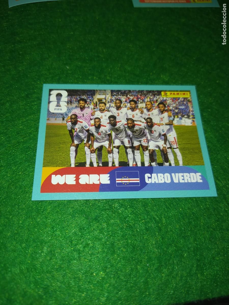 Cromos de F&uacute;tbol: OFFICIAL STICKER COLLECTION WORLD CUP MUNDIAL 2026 - ONCE INICIAL N&ordm; 13 CABO VERDE