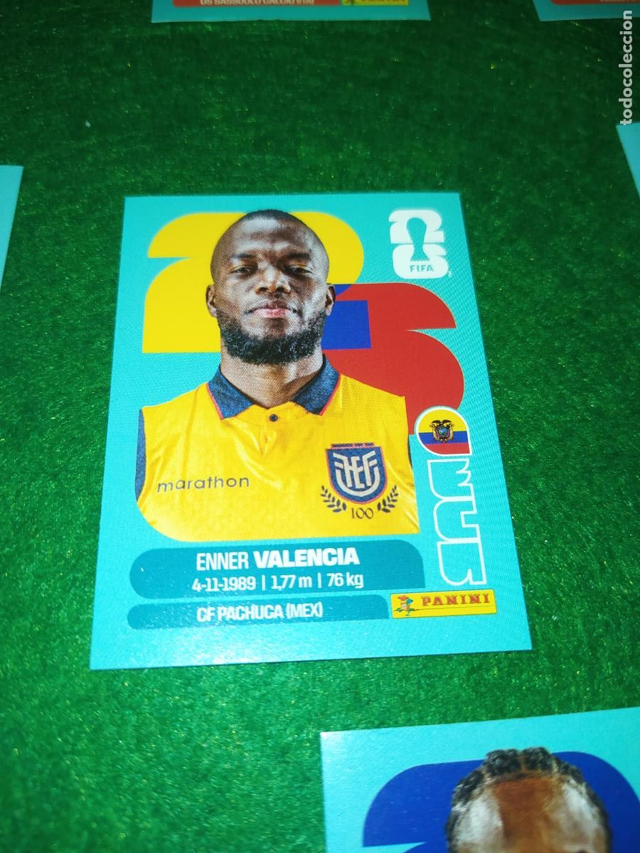 Cromos de F&uacute;tbol: OFFICIAL STICKER COLLECTION WORLD CUP MUNDIAL 2026 - ECUADOR N&ordm; 20 VALENCIA