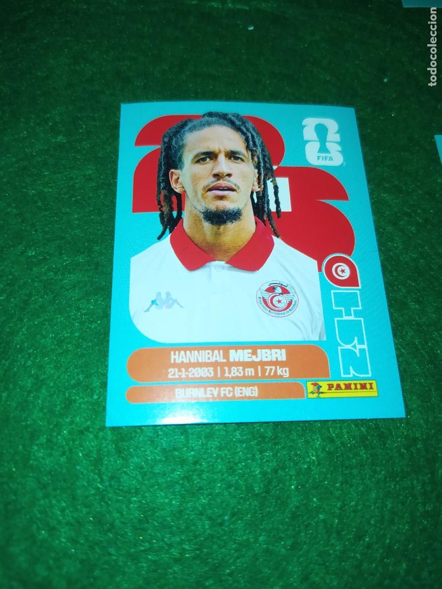 Cromos de F&uacute;tbol: OFFICIAL STICKER COLLECTION WORLD CUP MUNDIAL 2026 - TUNEZ N&ordm; 14 MEJBRI