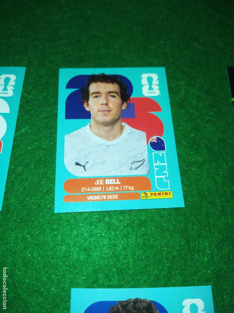 Cromos de F&uacute;tbol: OFFICIAL STICKER COLLECTION WORLD CUP MUNDIAL 2026 - NUEVA ZELANDA N&ordm; 10 BELL