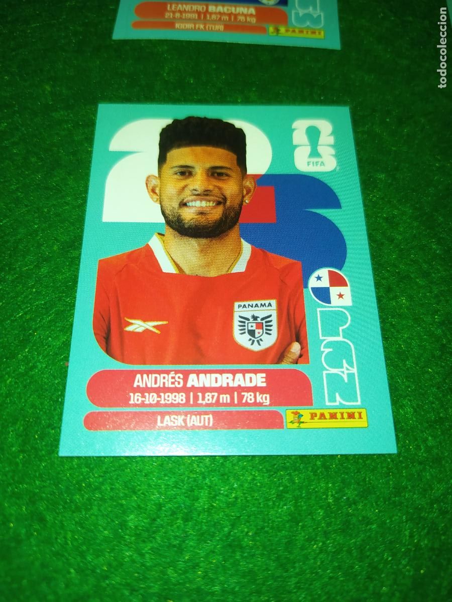 Cromos de F&uacute;tbol: OFFICIAL STICKER COLLECTION WORLD CUP MUNDIAL 2026 - PANAMA N&ordm; 5 ANDRADE