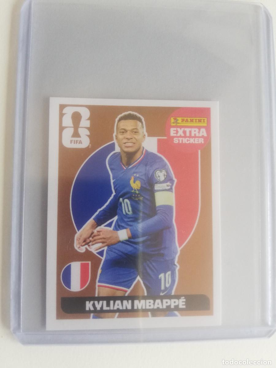 Cromos de F&uacute;tbol: Mbappe Extra Sticker Bronze Fifa World Cup 2026